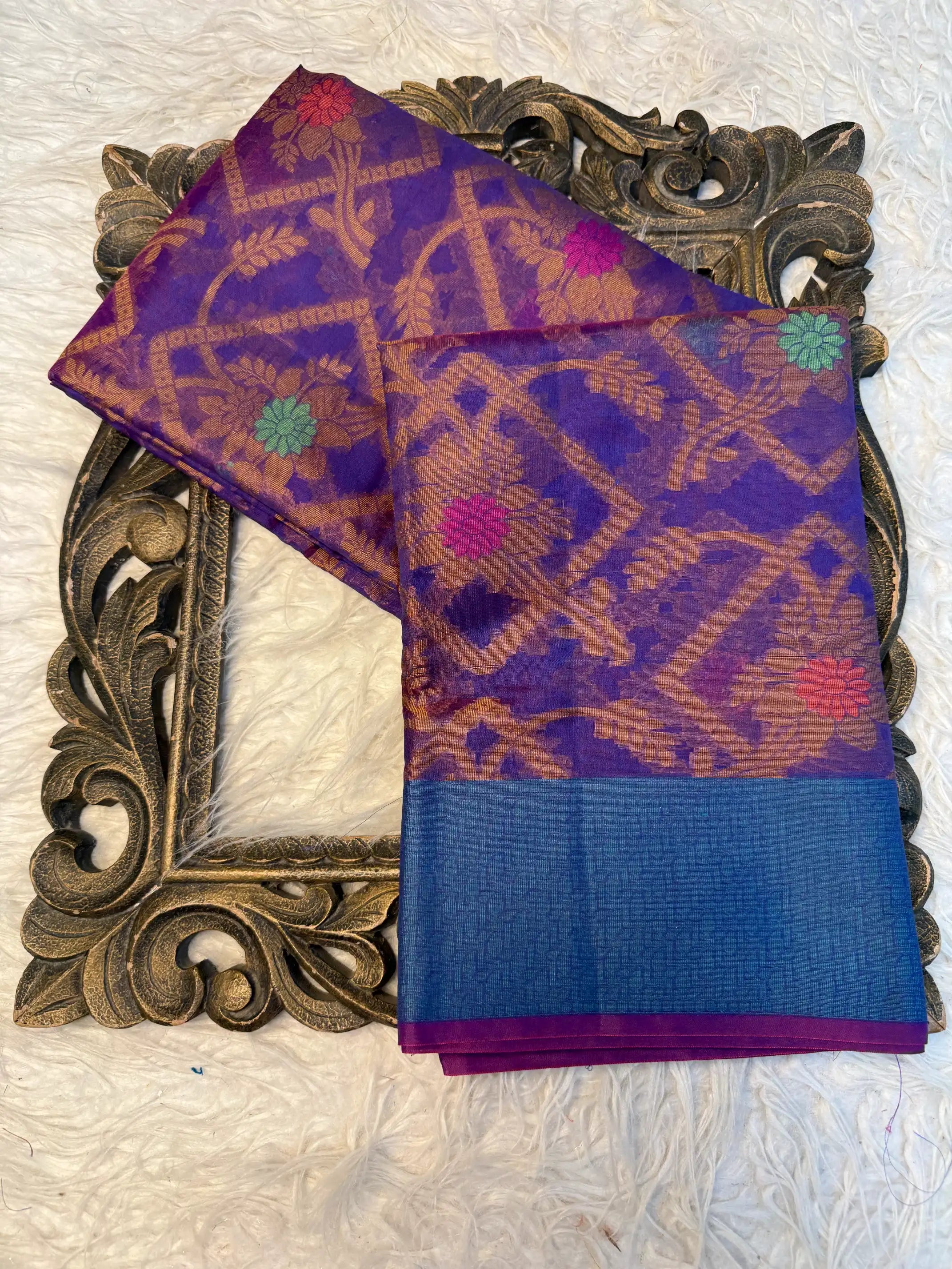 Traditional Weave Softsilk Banarasi Saree