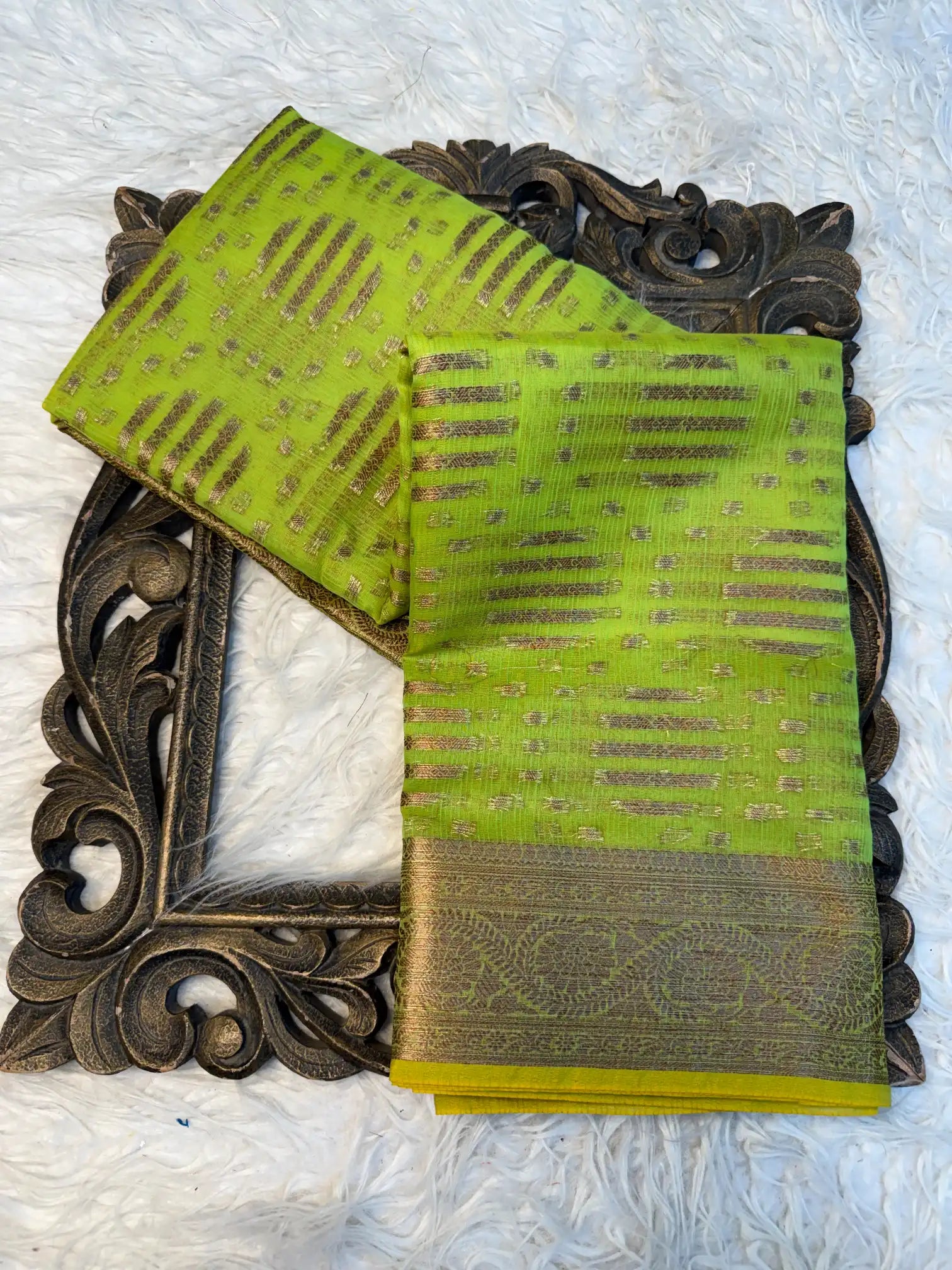 Traditional Weave Softsilk Banarasi Saree
