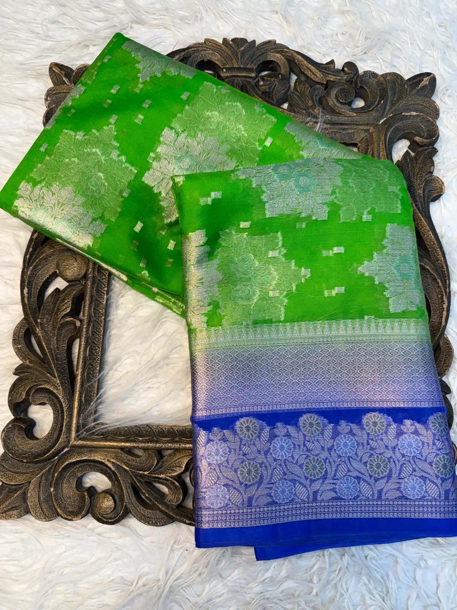 Contemporary Weave Softsilk Heritage Banarasi Saree