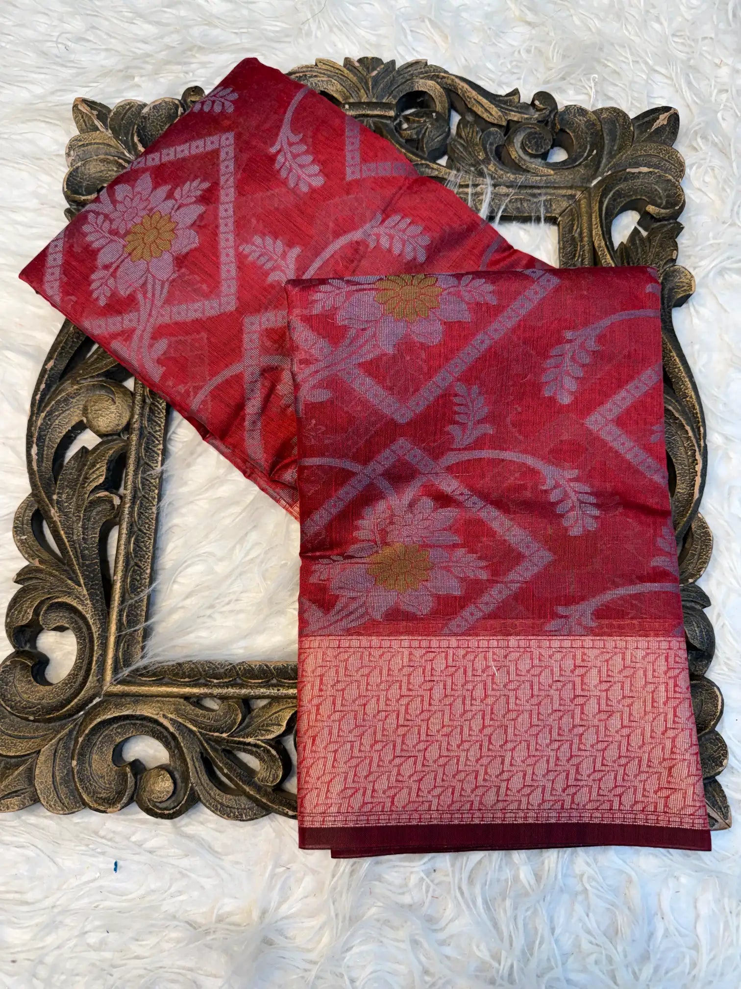 Contemporary Weave Softsilk Heritage Banarasi Saree