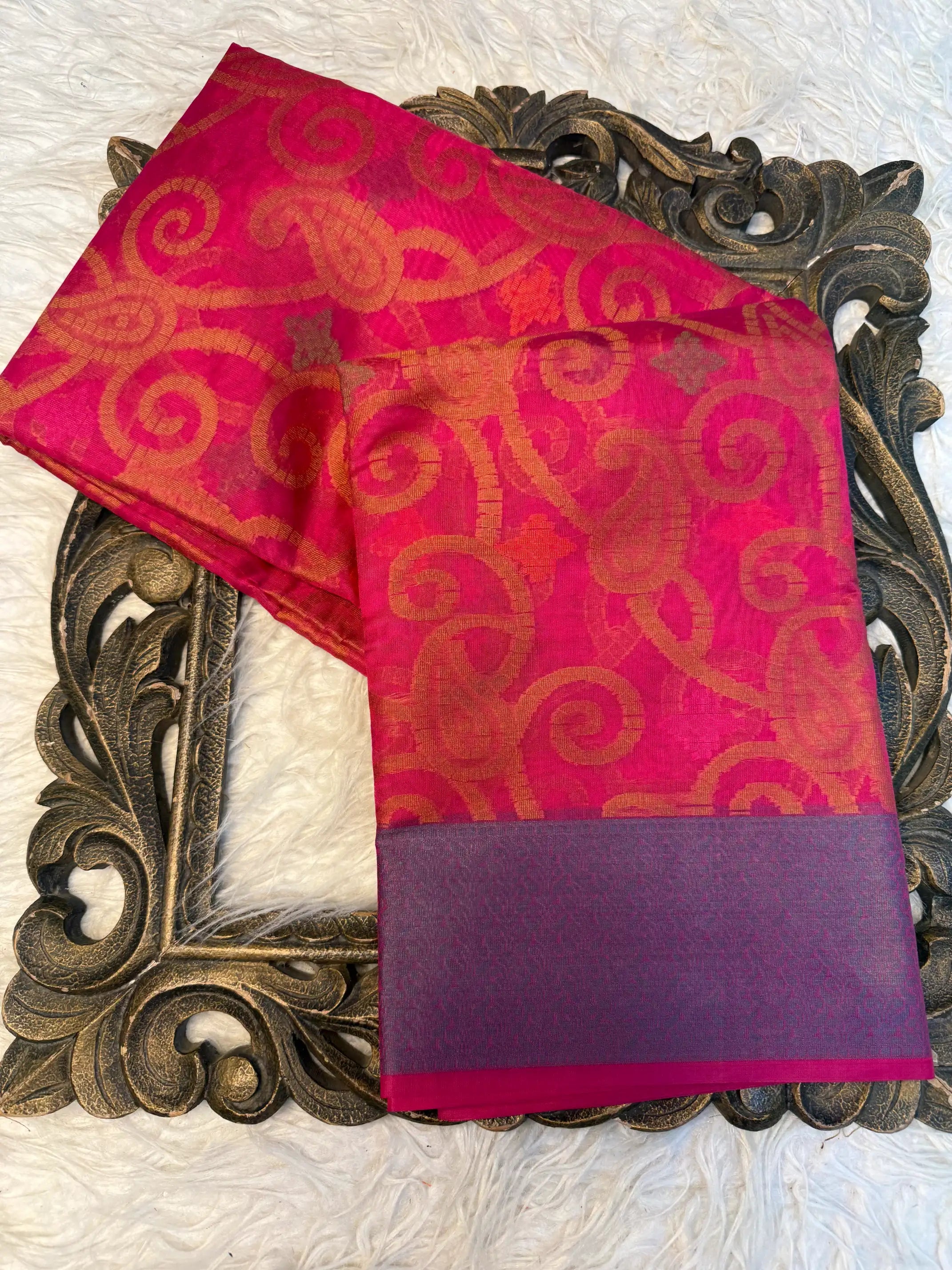 Traditional Weave Softsilk Banarasi Saree