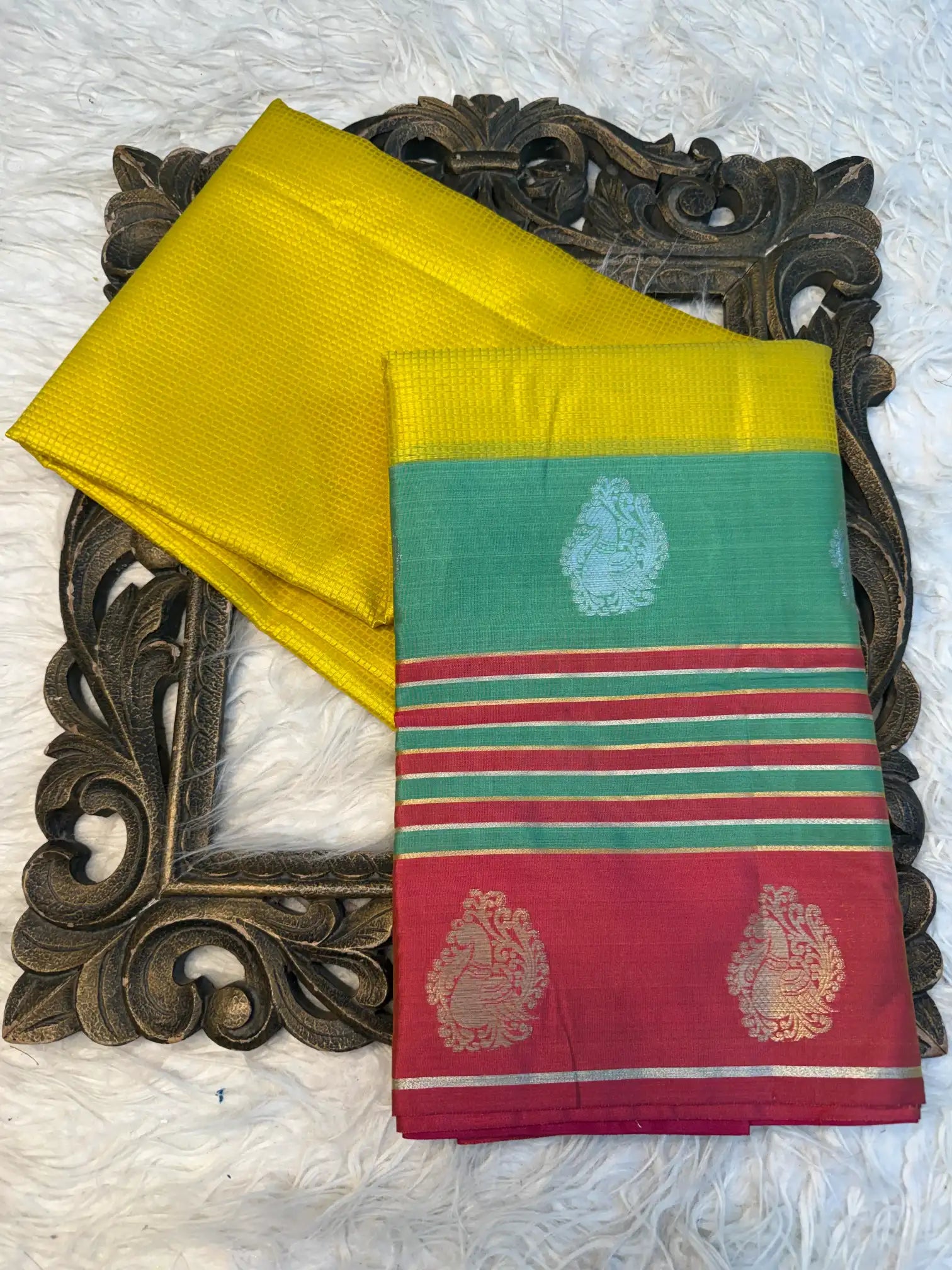 Contemporary Weave Softsilk Heritage Banarasi Saree