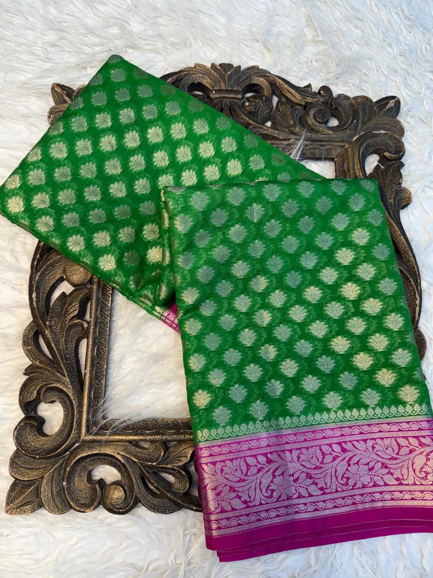 Contemporary Weave Softsilk Heritage Banarasi Saree