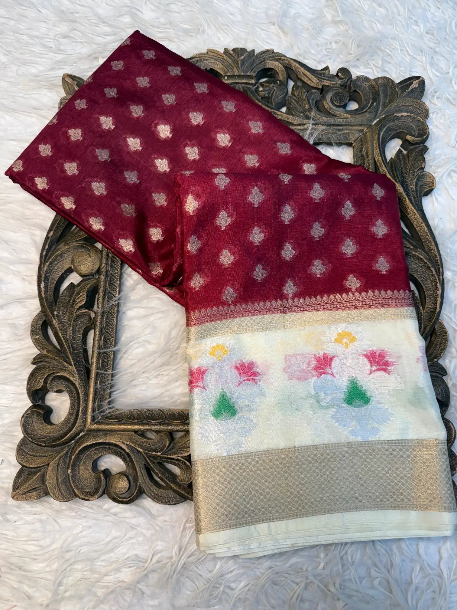Contemporary Weave Softsilk Heritage Banarasi Saree