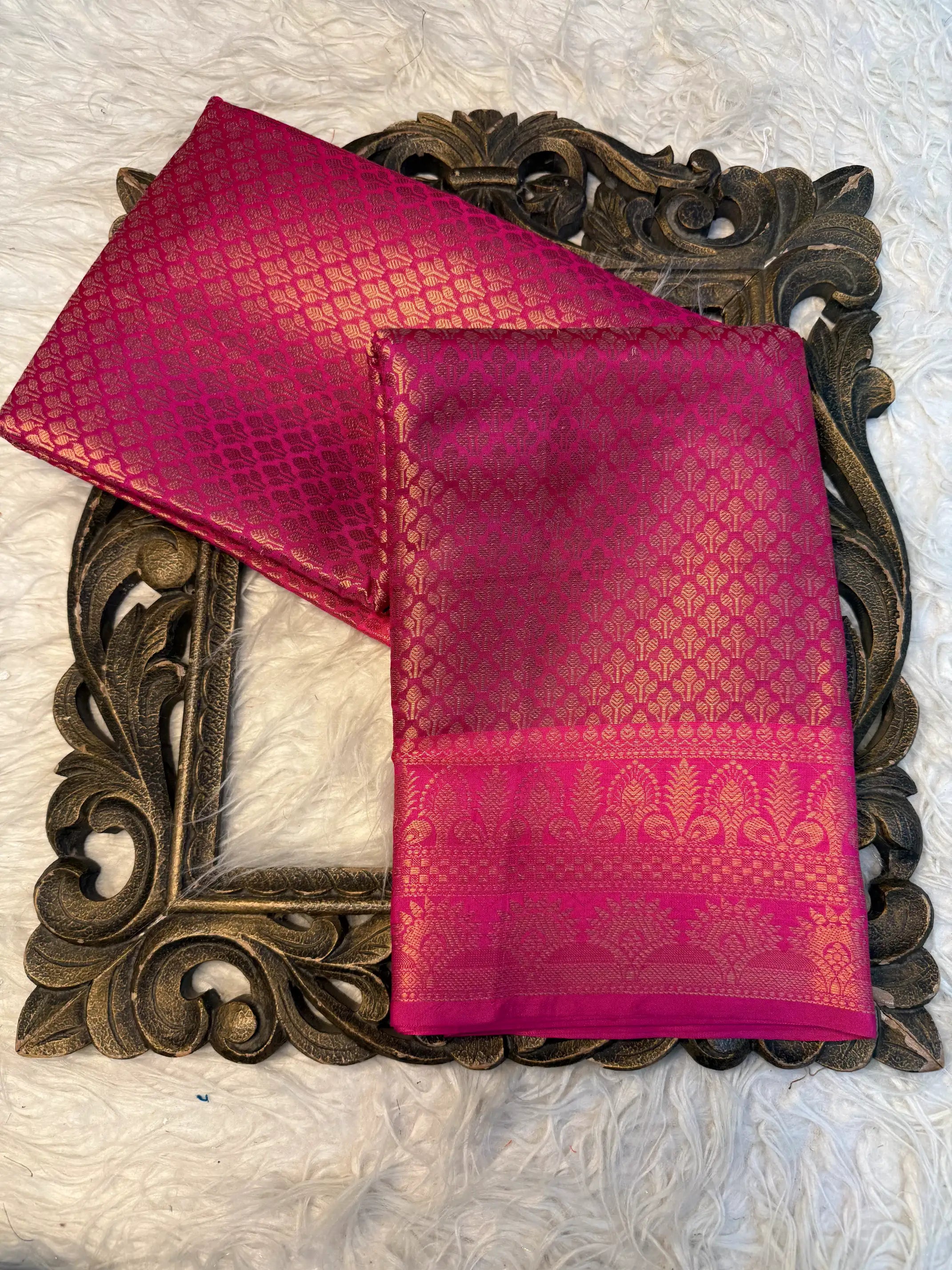 Traditional Weave Softsilk Banarasi Saree