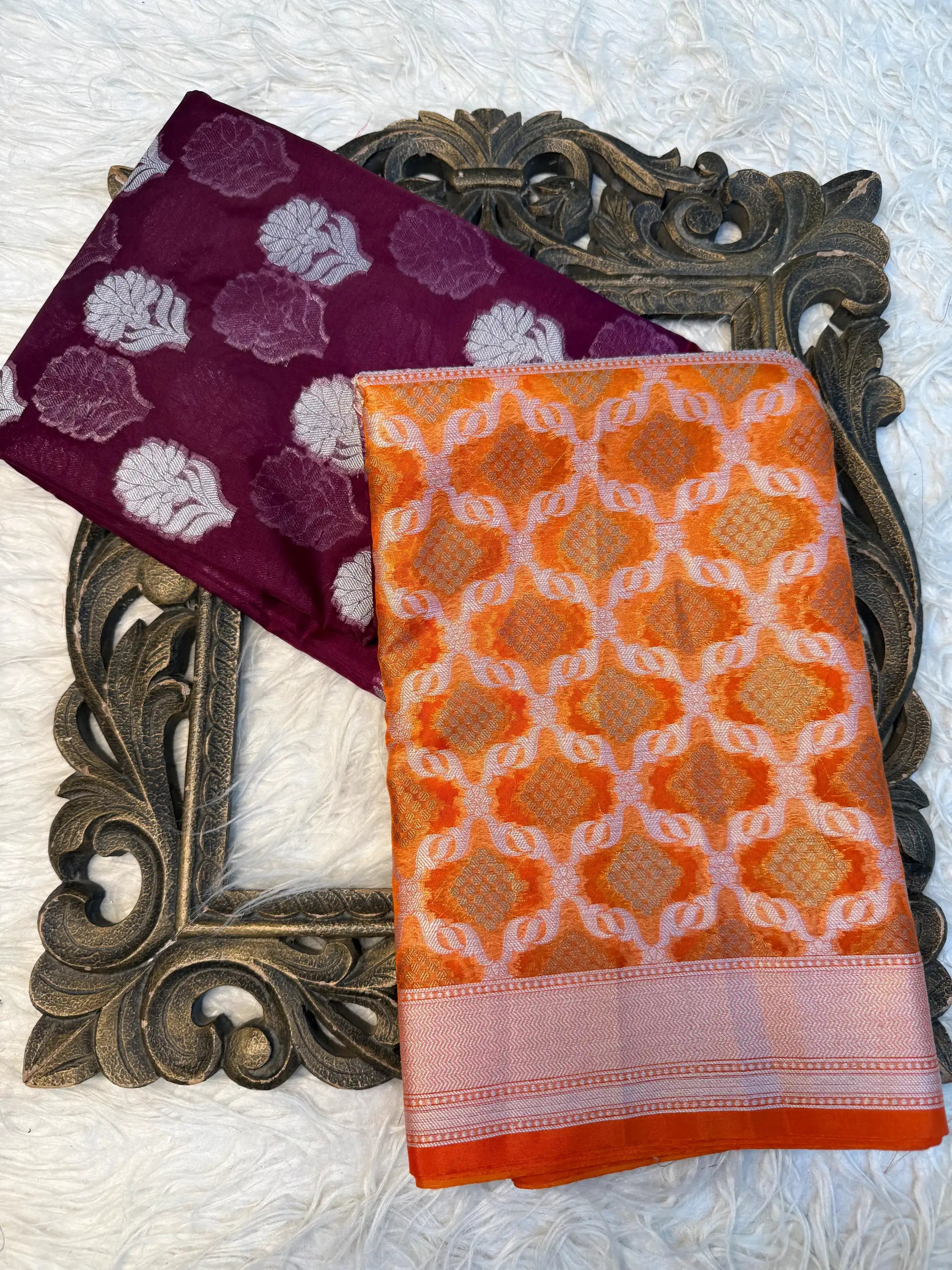 Contemporary Weave Softsilk Heritage Banarasi Saree