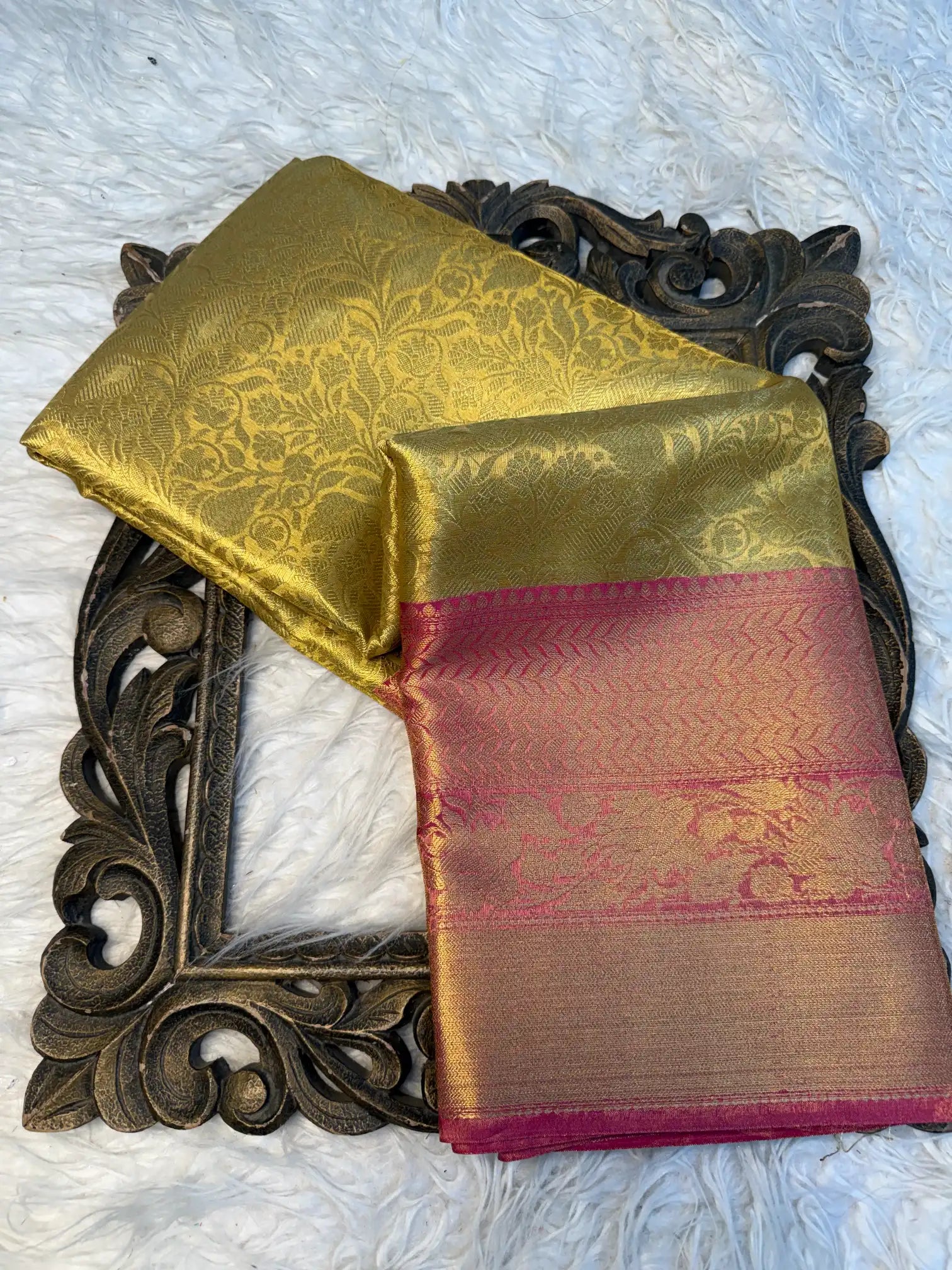 Traditional Weave Softsilk Banarasi Saree