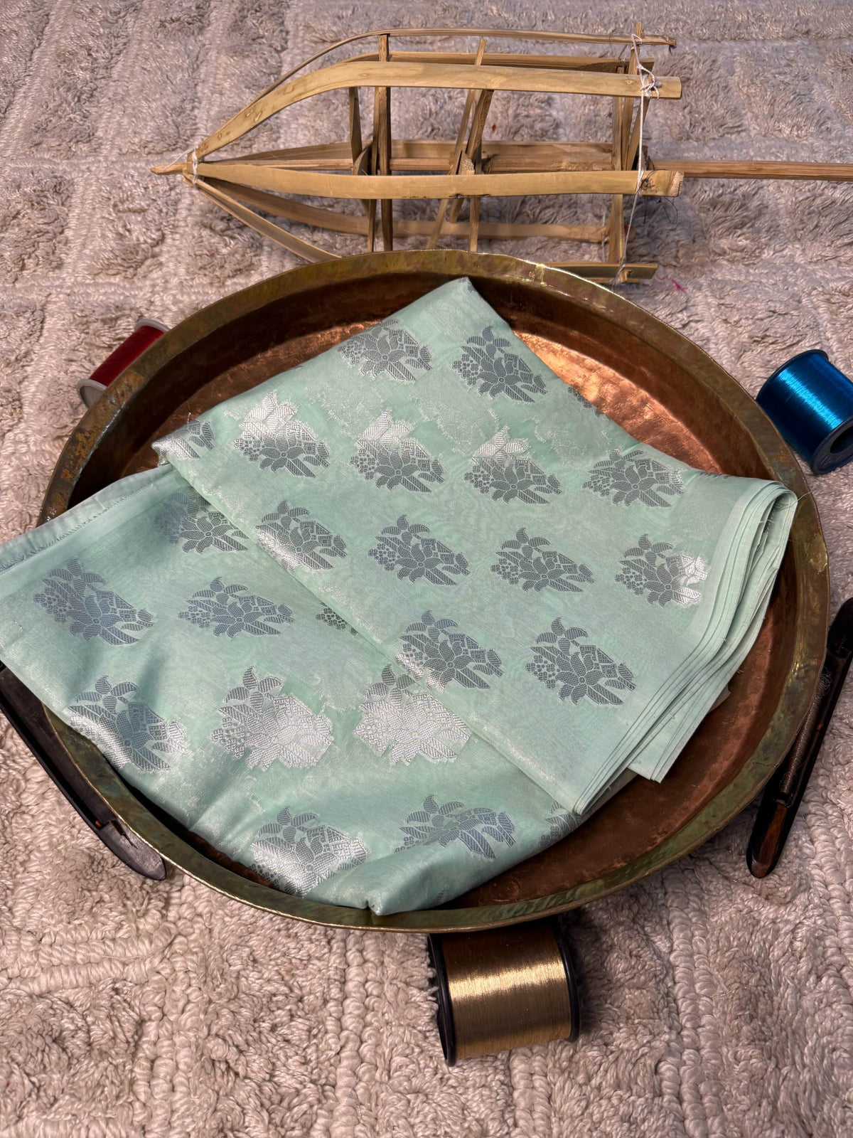 Eccentric zari weave Softsilk Banarasi Saree
