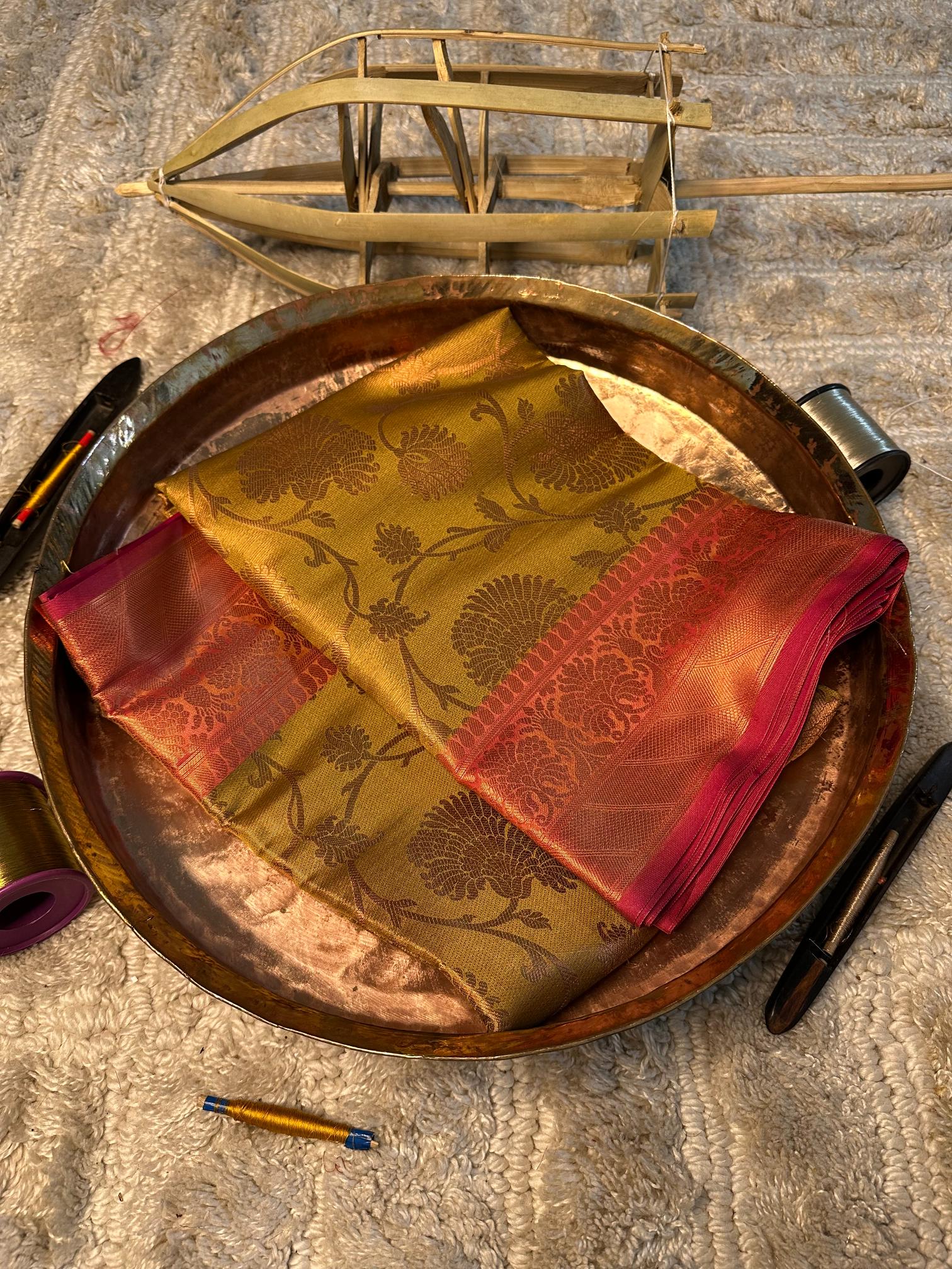 Contemporary Weave Softsilk Heritage Banarasi Saree