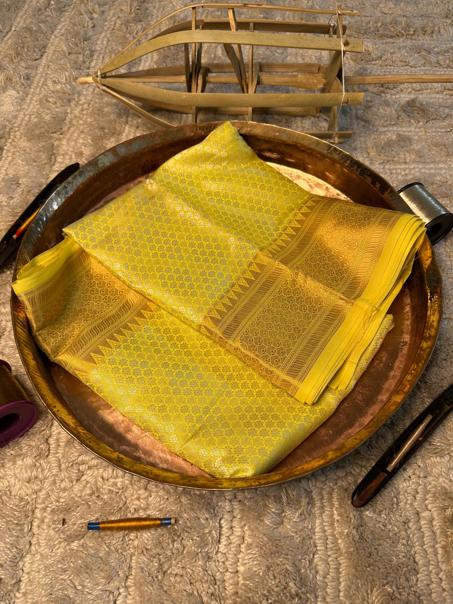 Contemporary Weave Softsilk Heritage Banarasi Saree