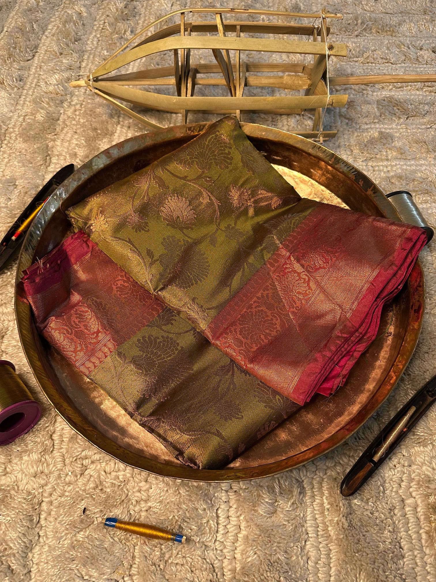 Contemporary Weave Softsilk Heritage Banarasi Saree