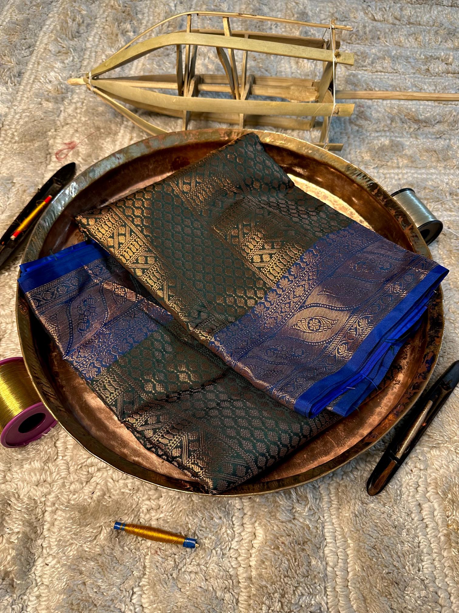 Contemporary Weave Softsilk Heritage Banarasi Saree