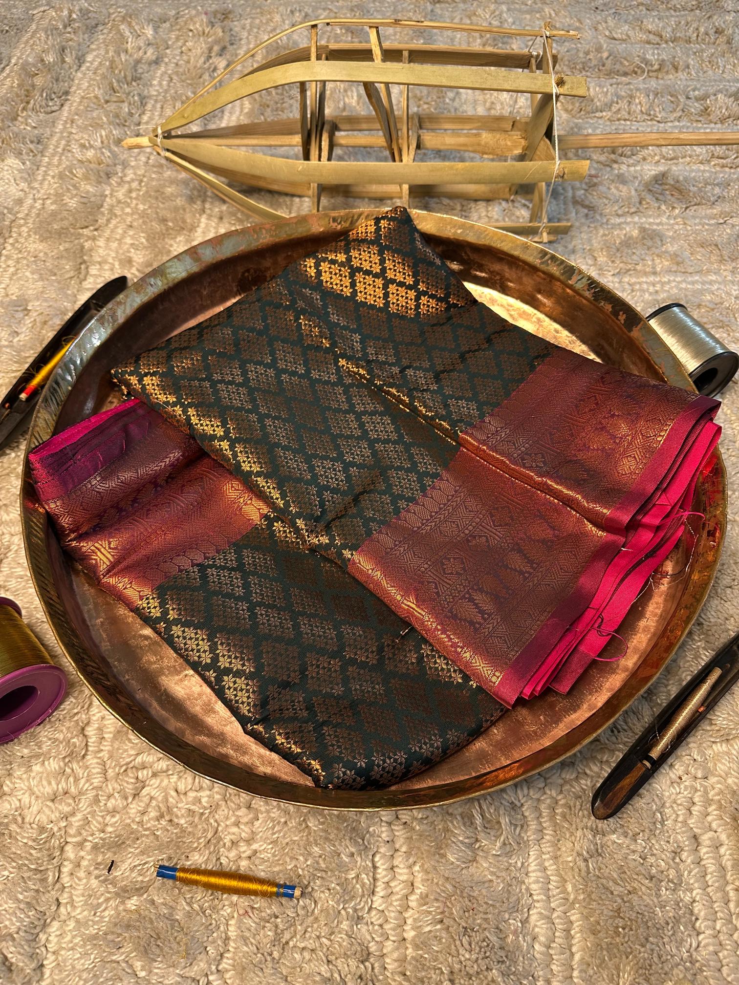 Contemporary Weave Softsilk Heritage Banarasi Saree