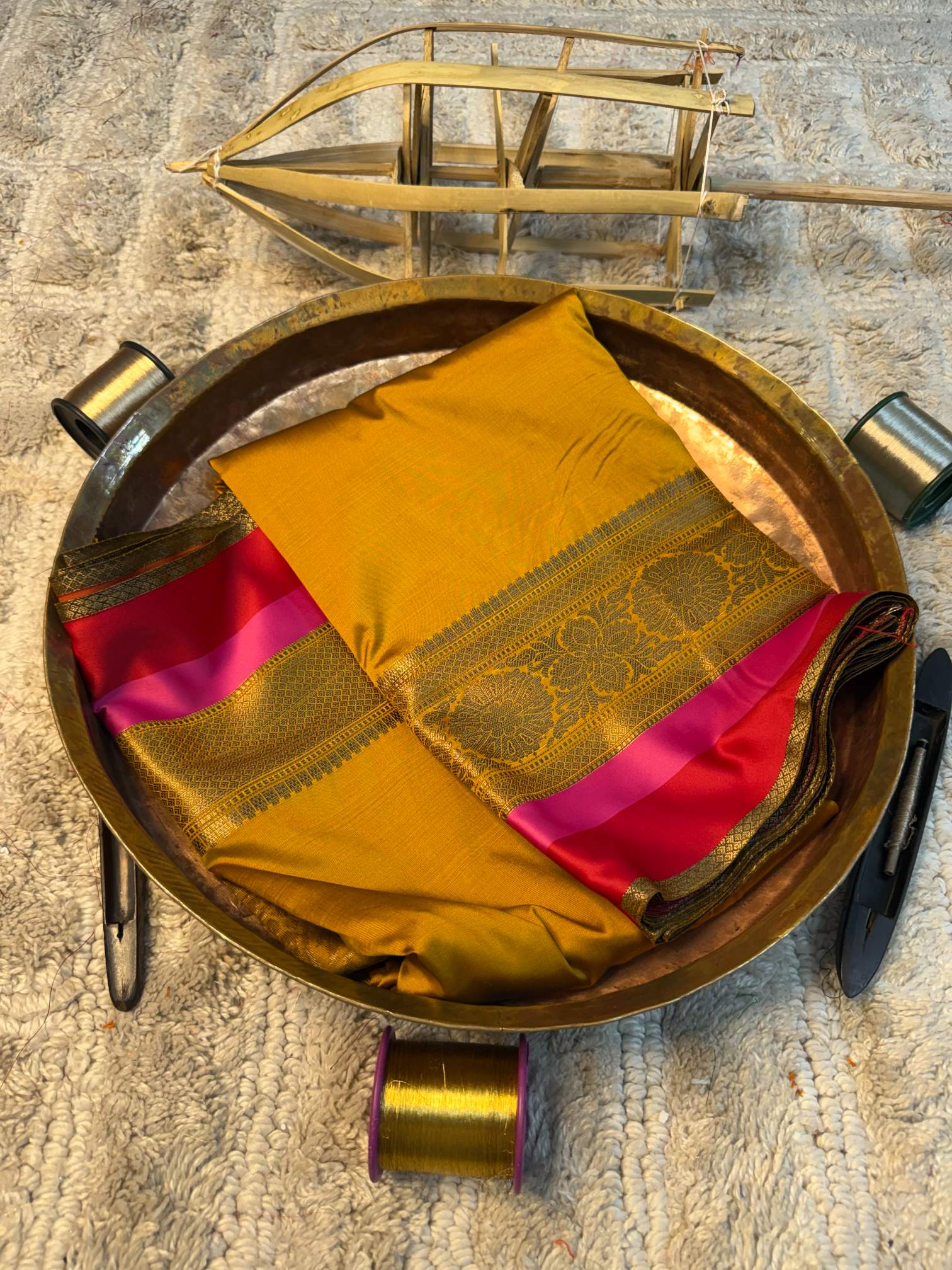 Heritage Soft Banarasi Silk Rich Zari Work Saree