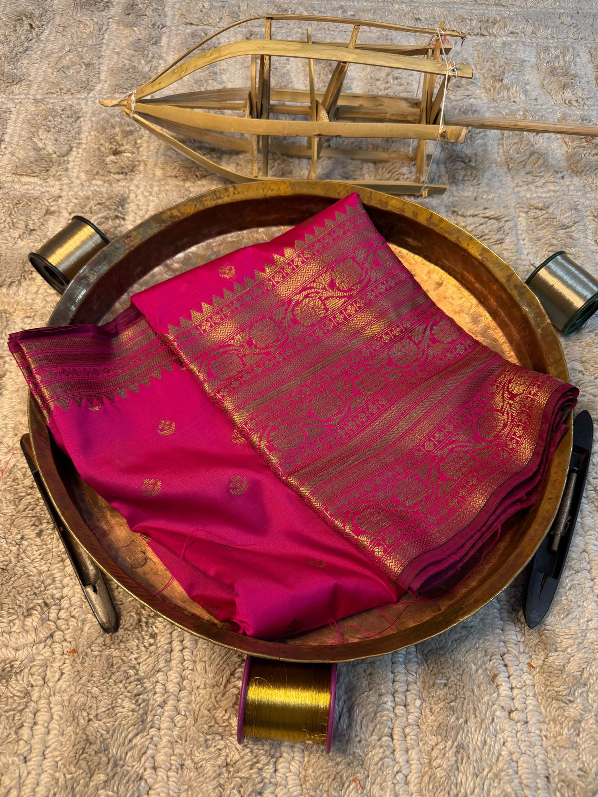 Heritage Soft Banarasi Silk Rich Zari Work Saree