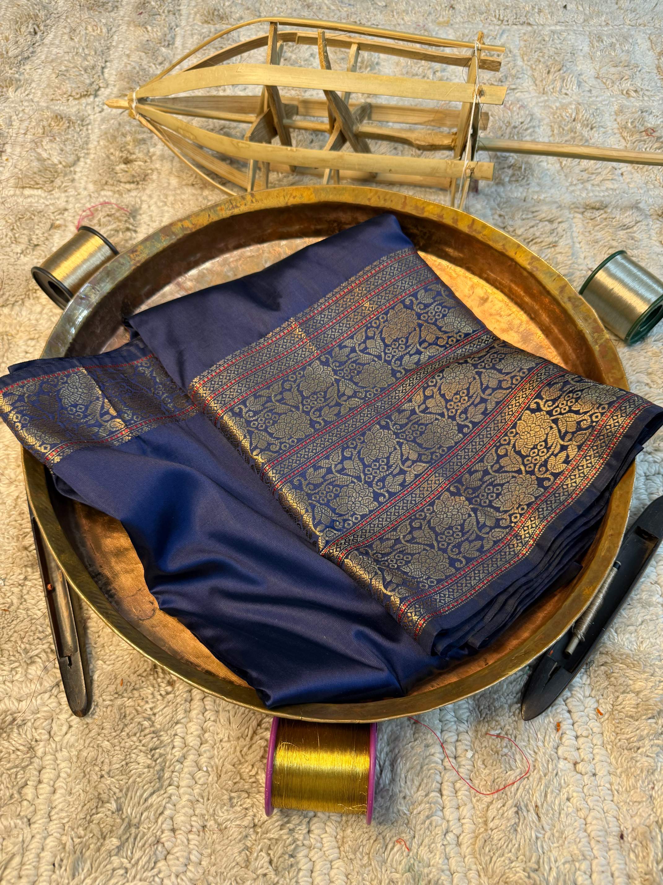 Heritage Soft Banarasi Silk Rich Zari Work Saree