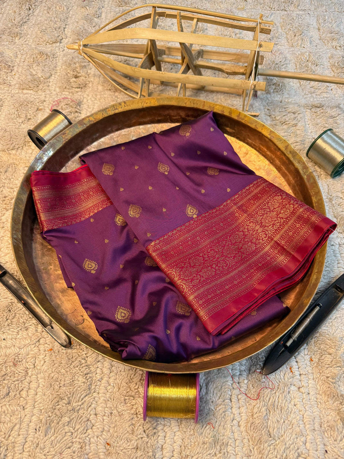 Heritage Soft Banarasi Silk Rich Zari Work Saree
