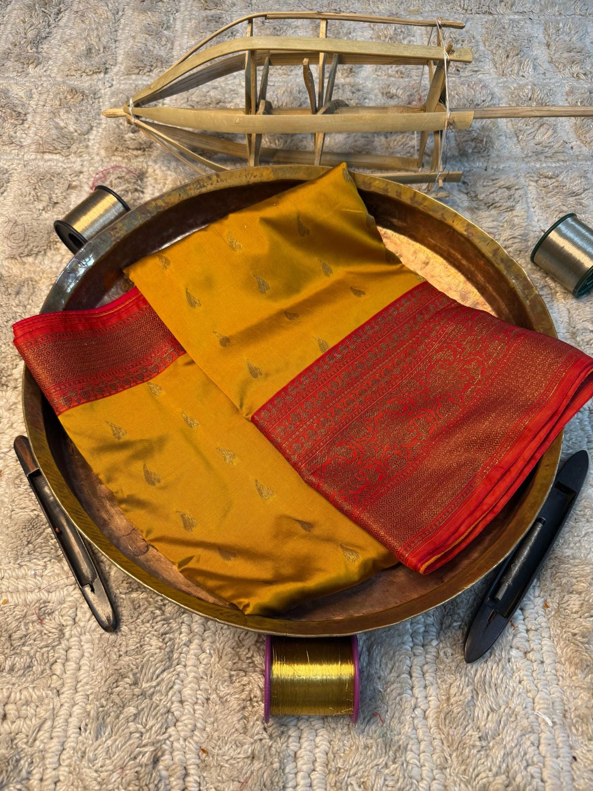 Heritage Soft Banarasi Silk Rich Zari Work Saree