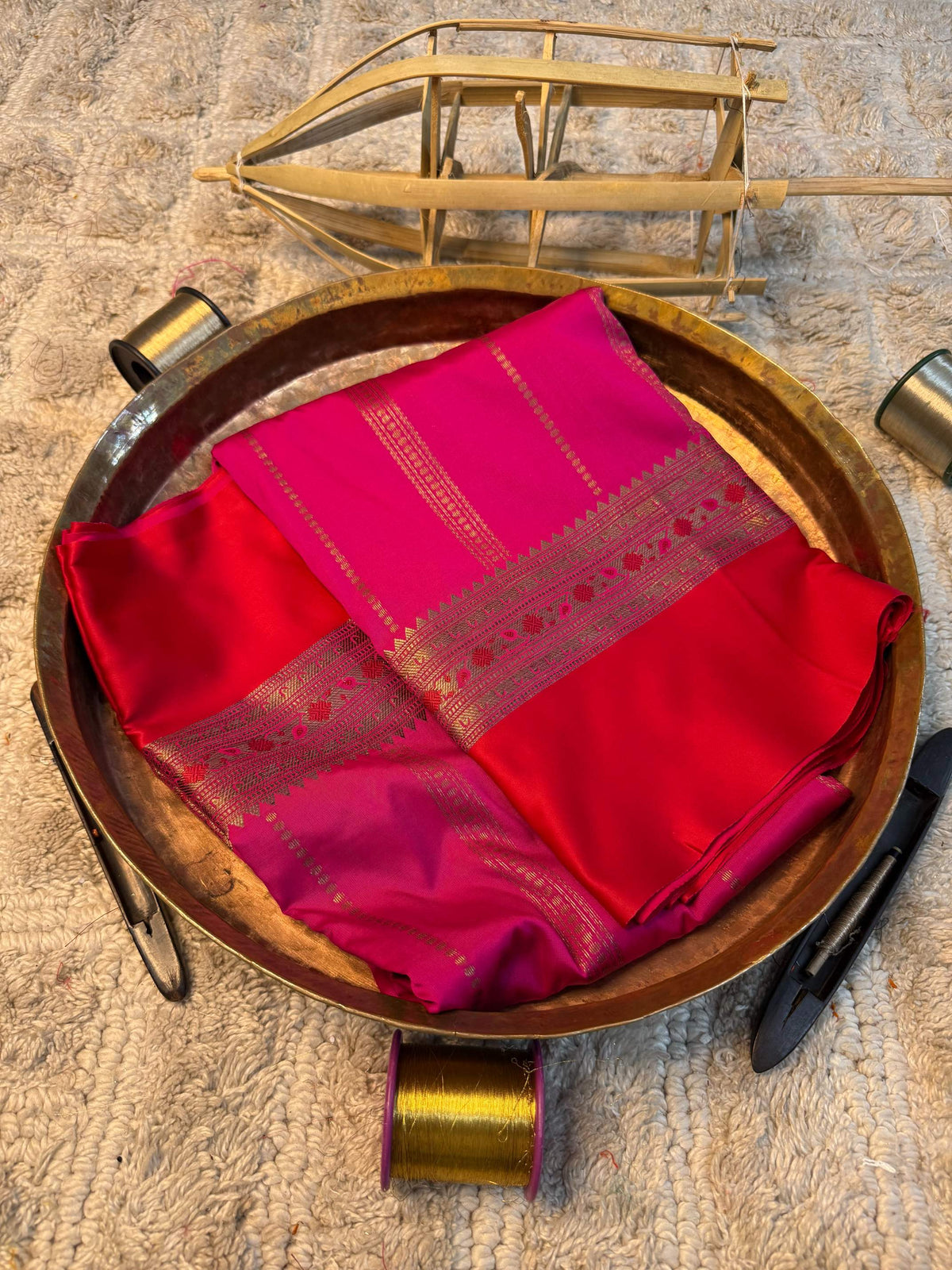 Heritage Soft Banarasi Silk Rich Zari Work Saree