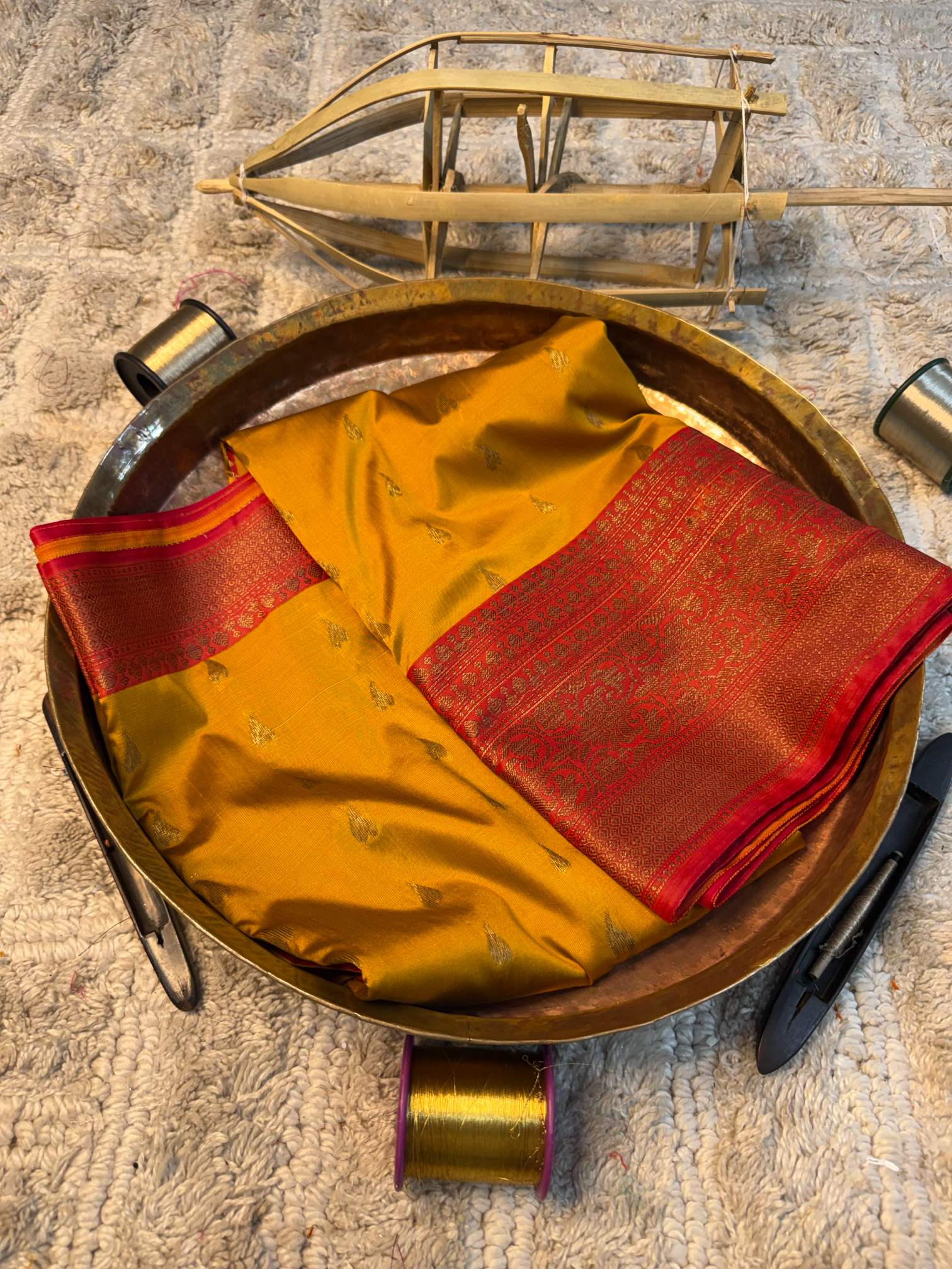 Heritage Soft Banarasi Silk Rich Zari Work Saree