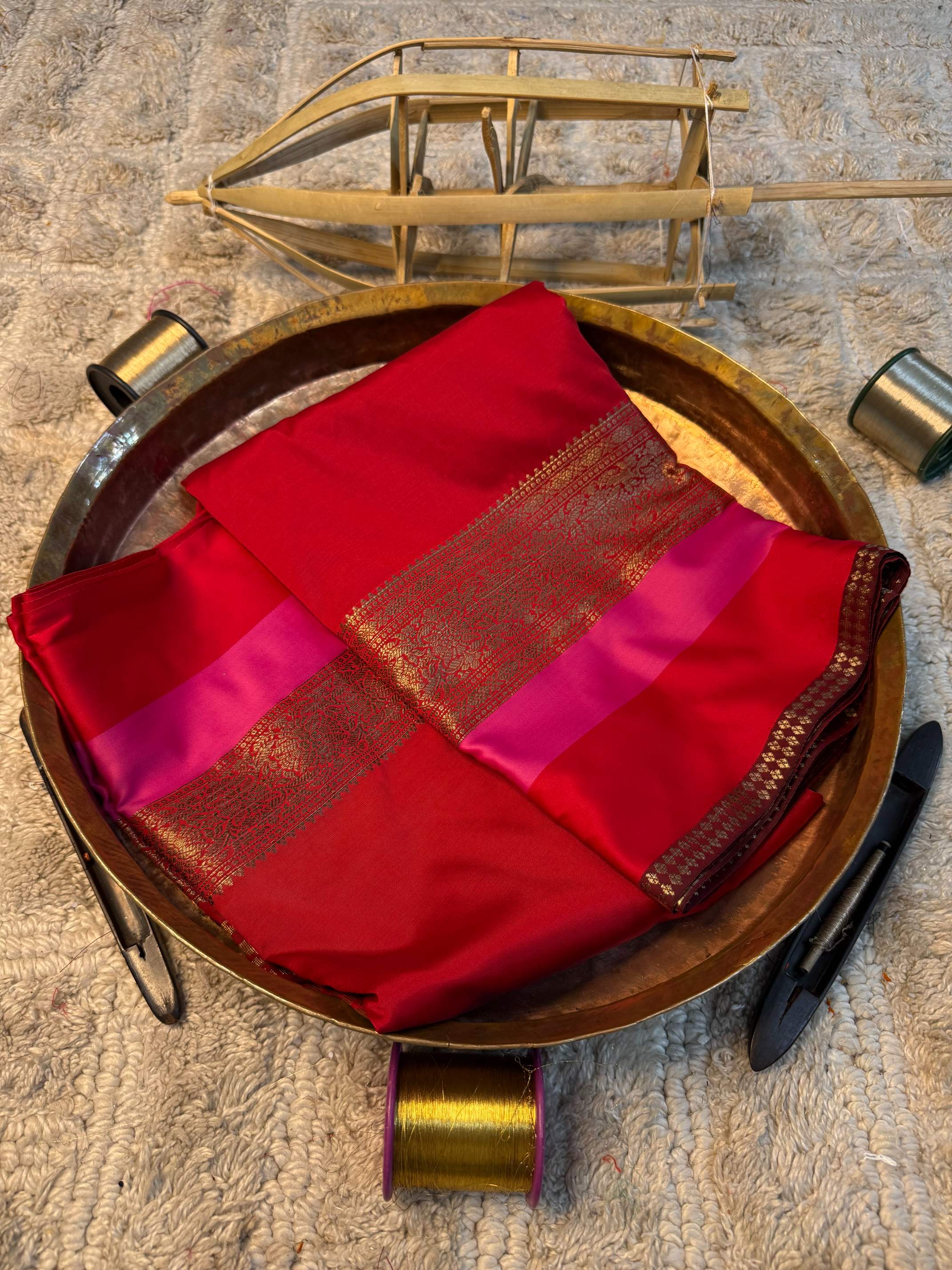 Heritage Soft Banarasi Silk Rich Zari Work Saree