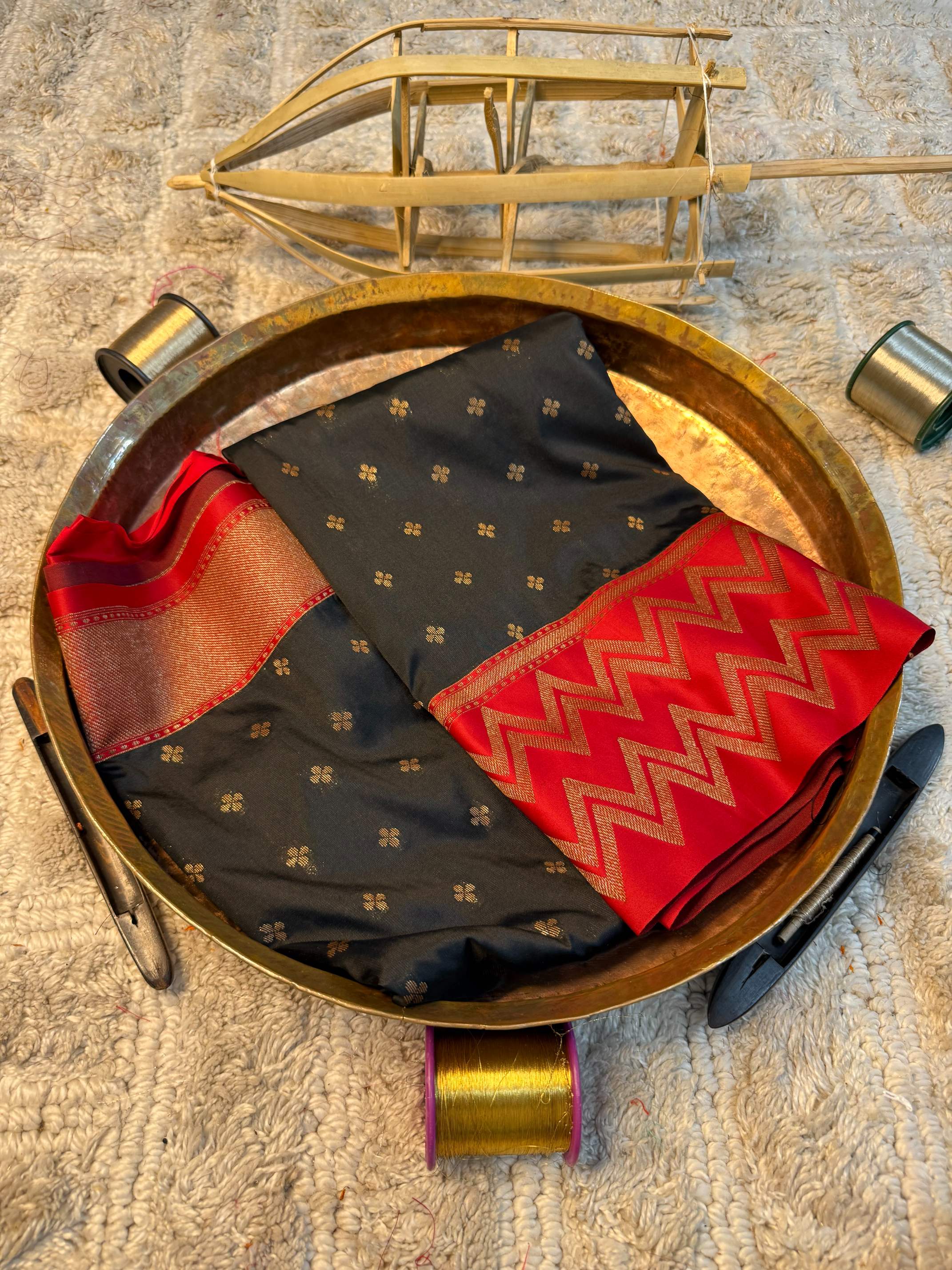 Heritage Soft Banarasi Silk Rich Zari Work Saree