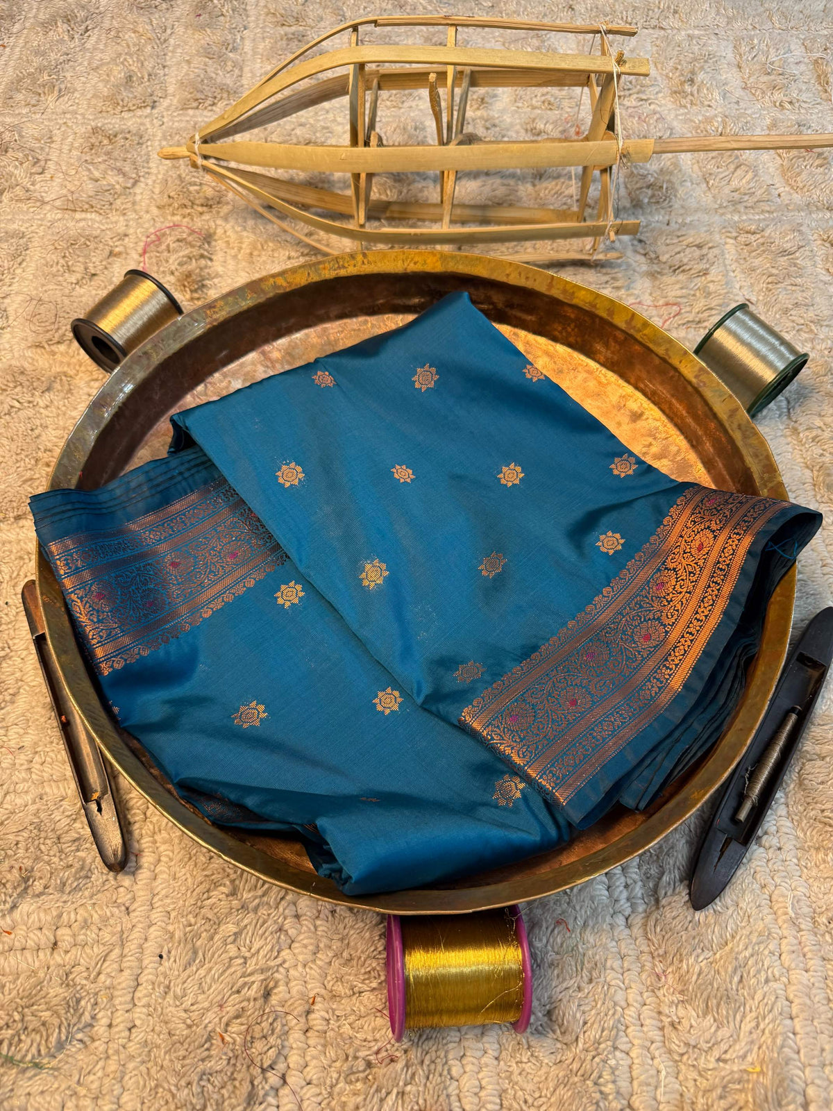 Heritage Soft Banarasi Silk Rich Zari Work Saree