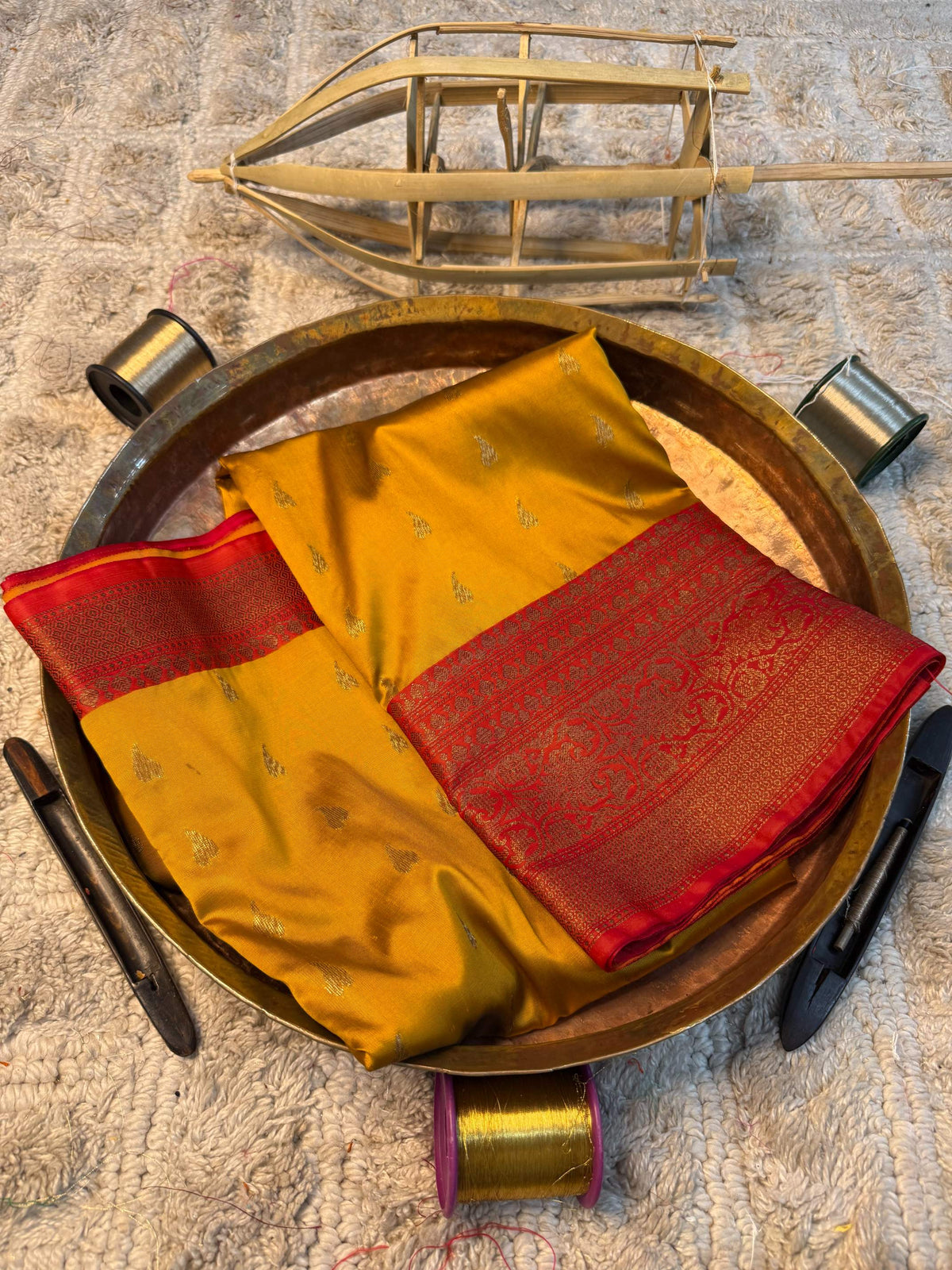Heritage Soft Banarasi Silk Rich Zari Work Saree