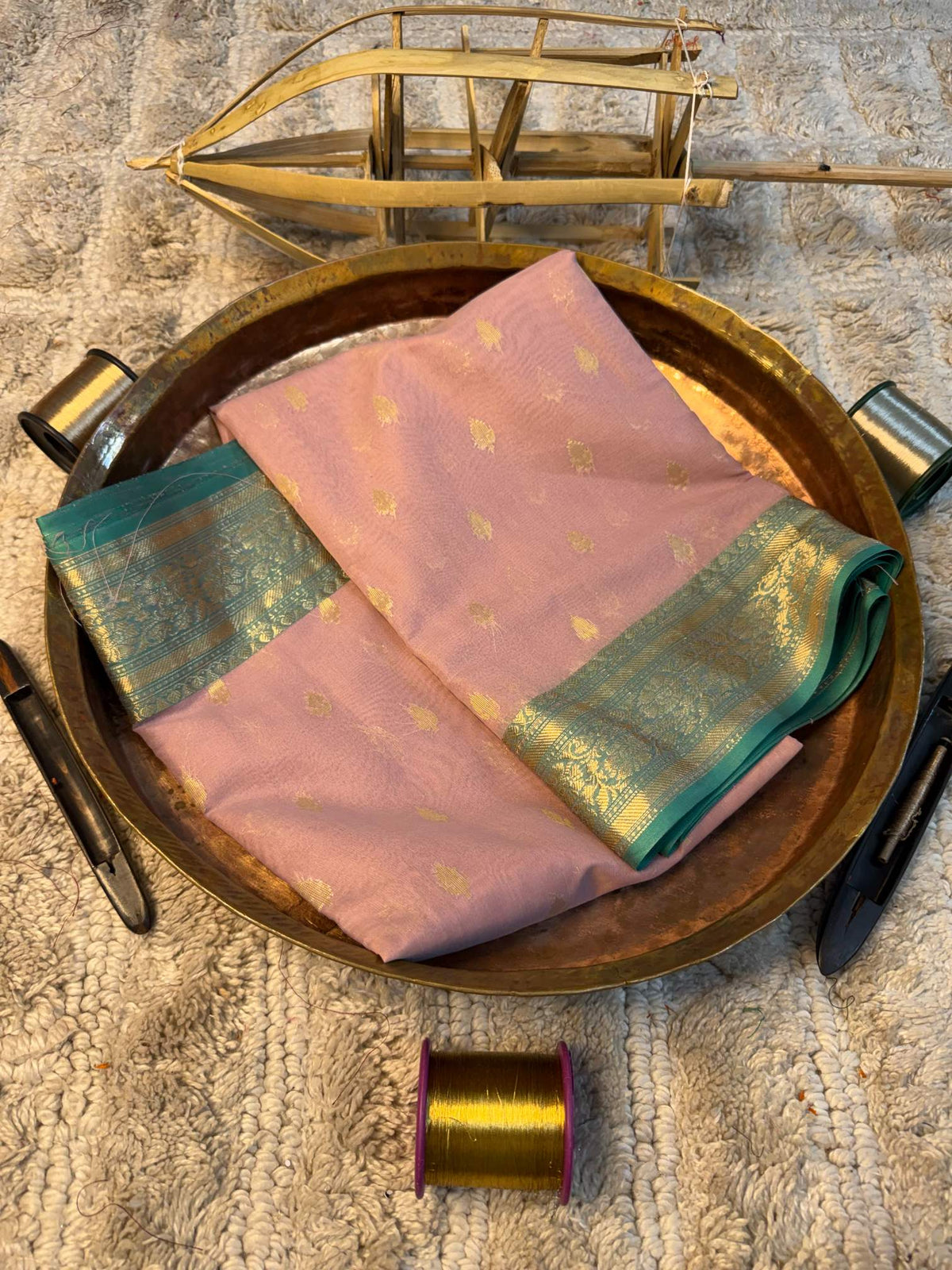 Heritage Soft Banarasi Silk Rich Zari Work Saree