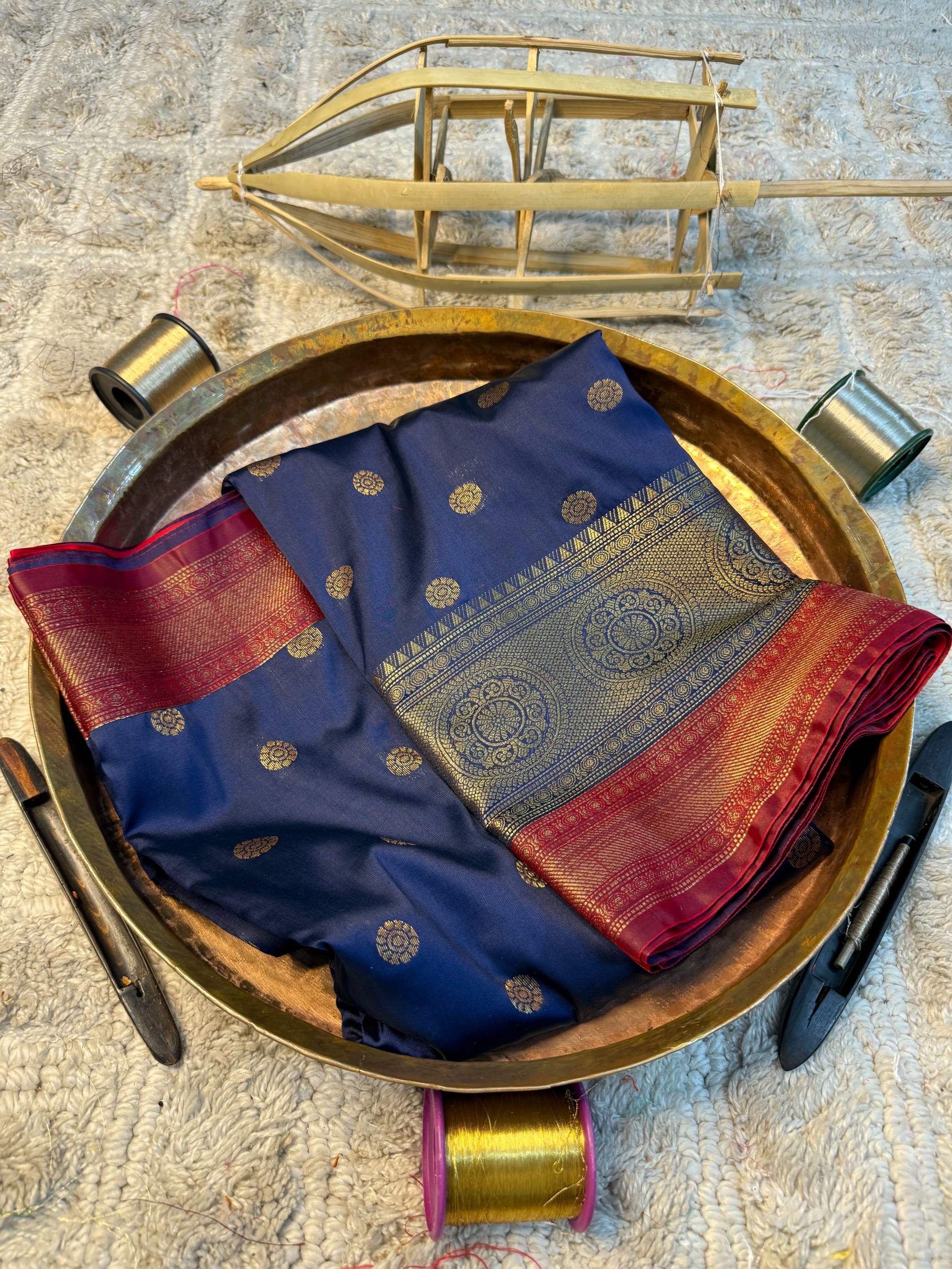 Heritage Soft Banarasi Silk Rich Zari Work Saree