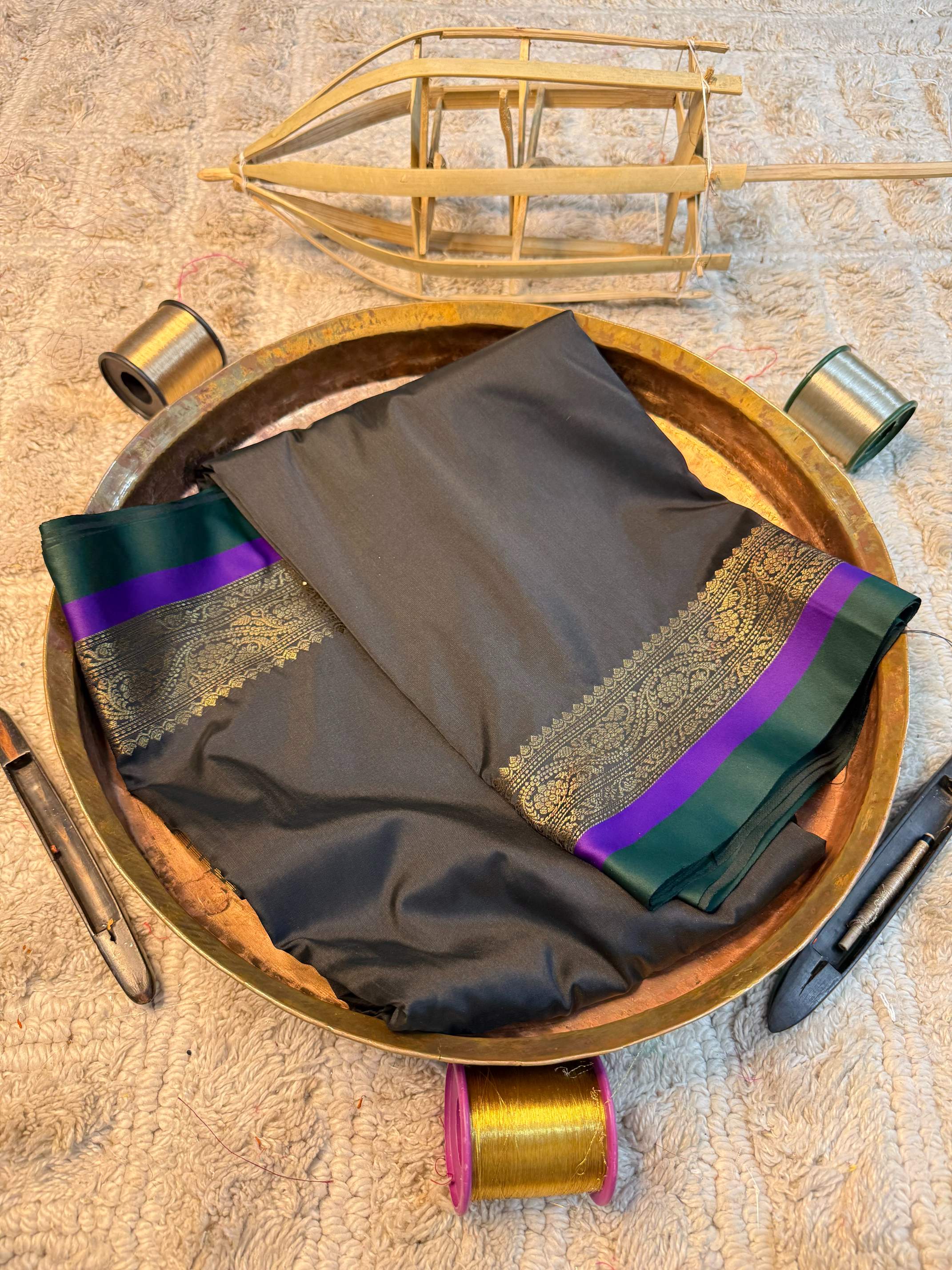 Heritage Soft Banarasi Silk Rich Zari Work Saree