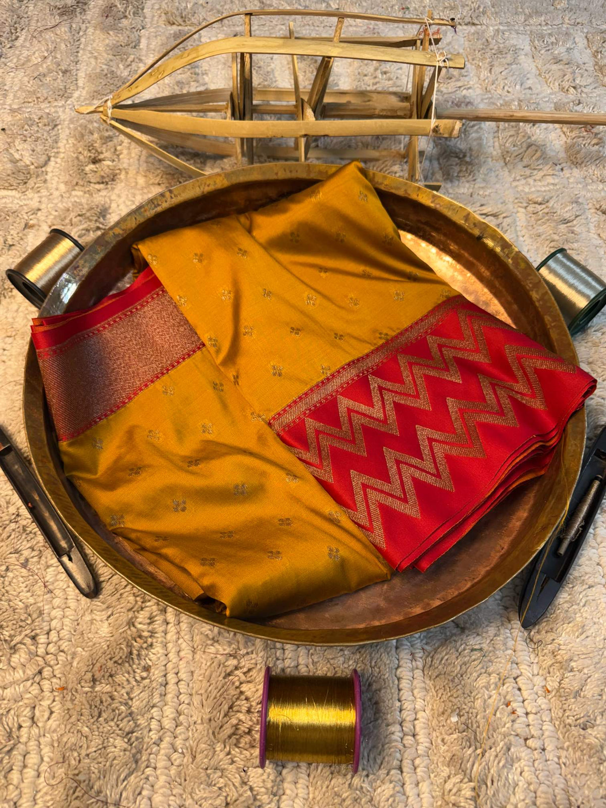 Heritage Soft Banarasi Silk Rich Zari Work Saree