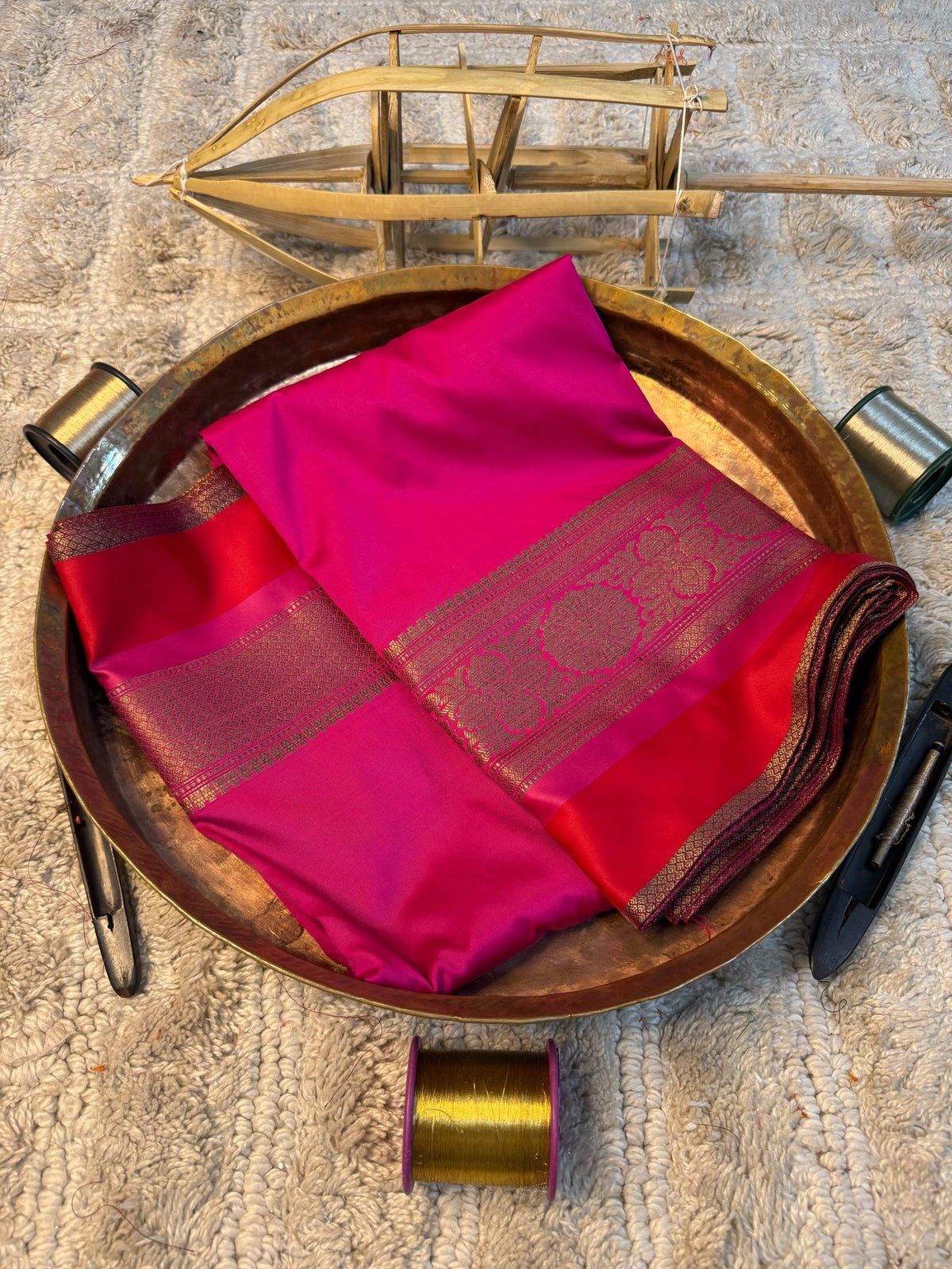 Heritage Soft Banarasi Silk Rich Zari Work Saree