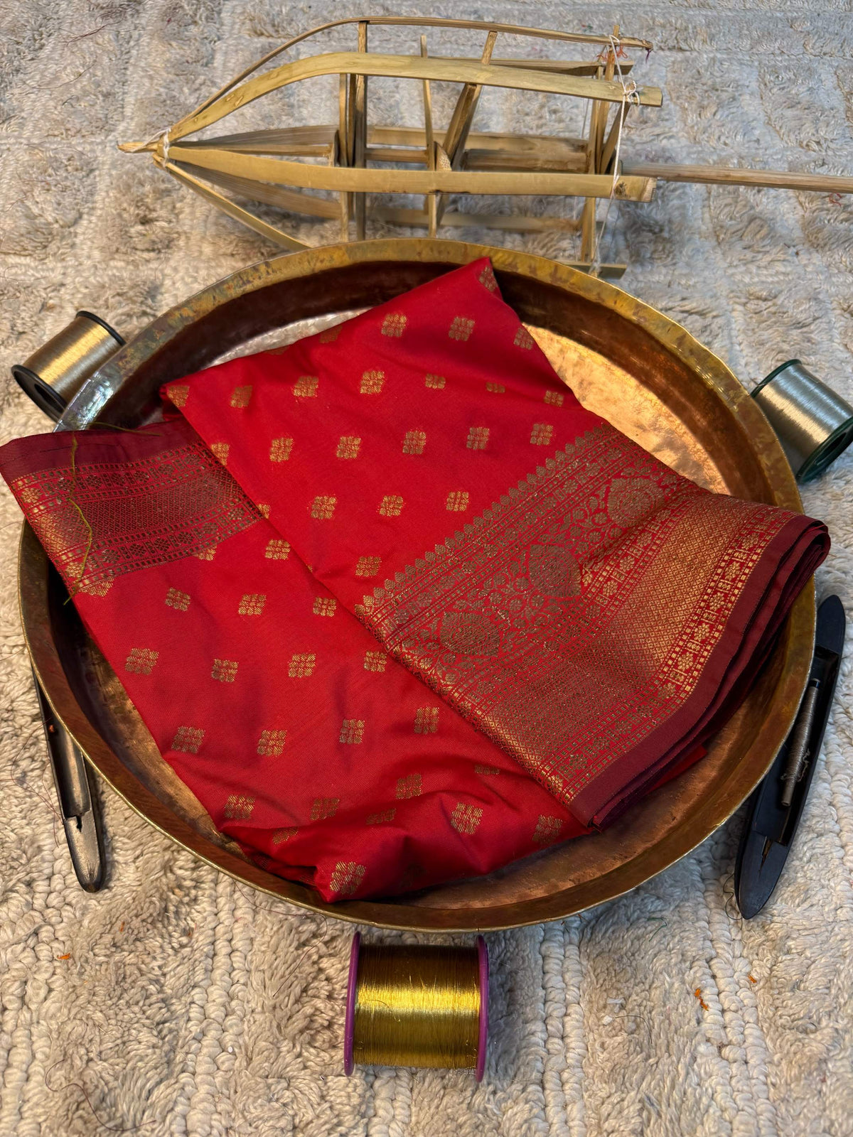 Heritage Soft Banarasi Silk Rich Zari Work Saree