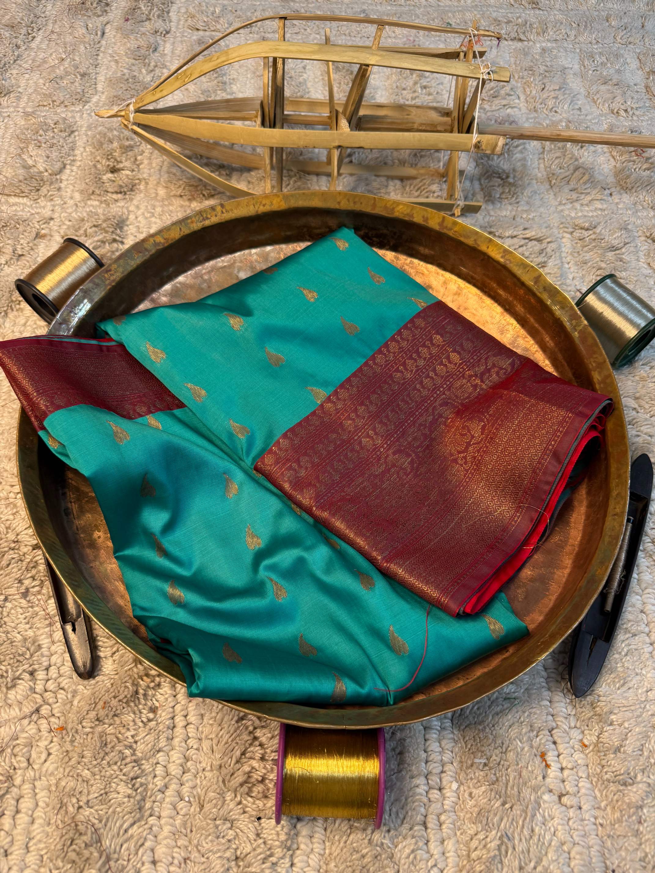 Heritage Soft Banarasi Silk Rich Zari Work Saree