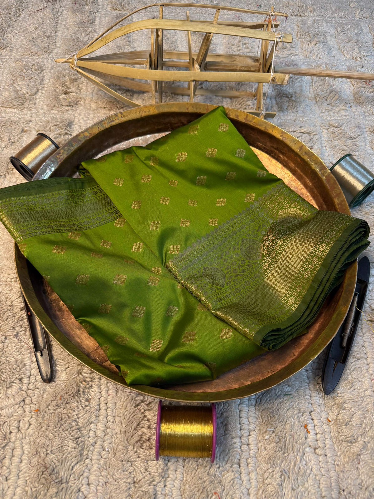 Heritage Soft Banarasi Silk Rich Zari Work Saree