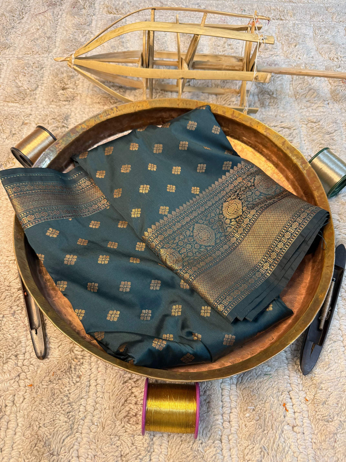 Heritage Soft Banarasi Silk Rich Zari Work Saree