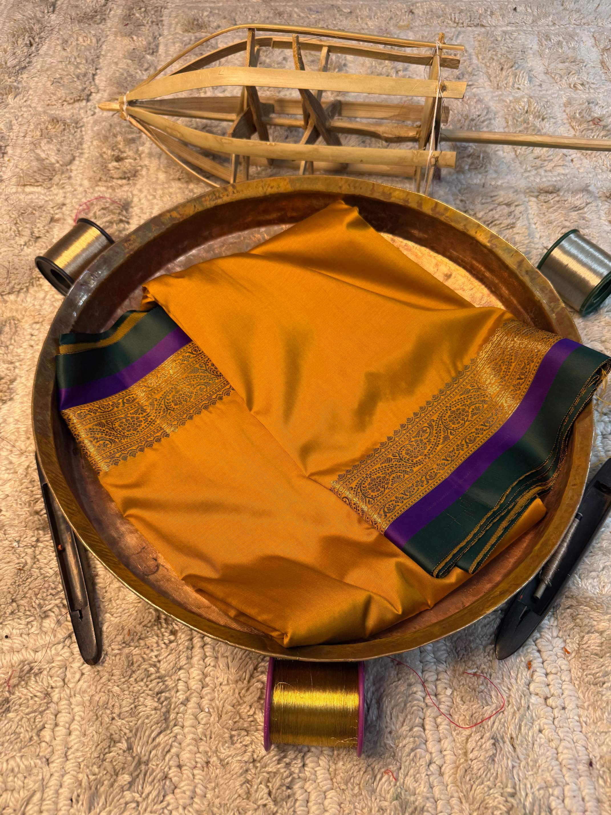 Heritage Soft Banarasi Silk Rich Zari Work Saree