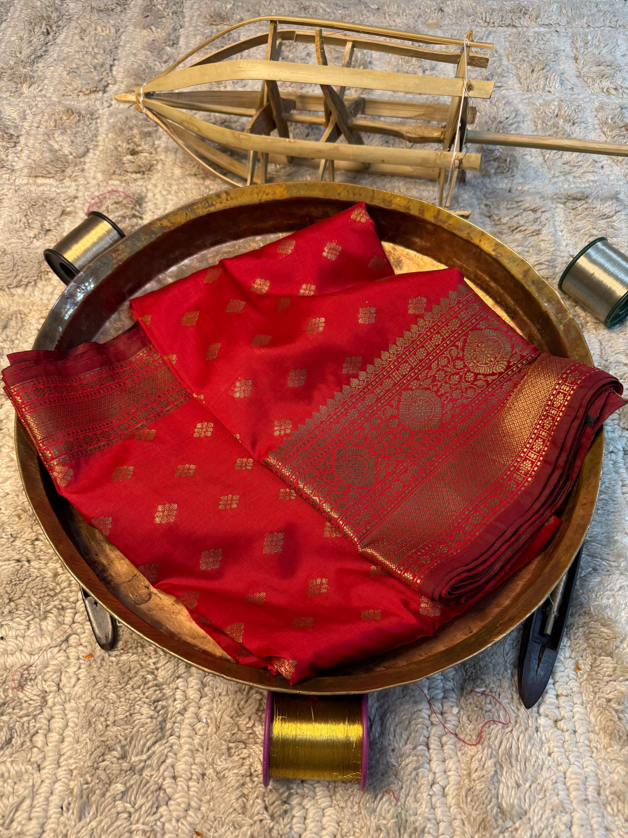 Heritage Soft Banarasi Silk Rich Zari Work Saree