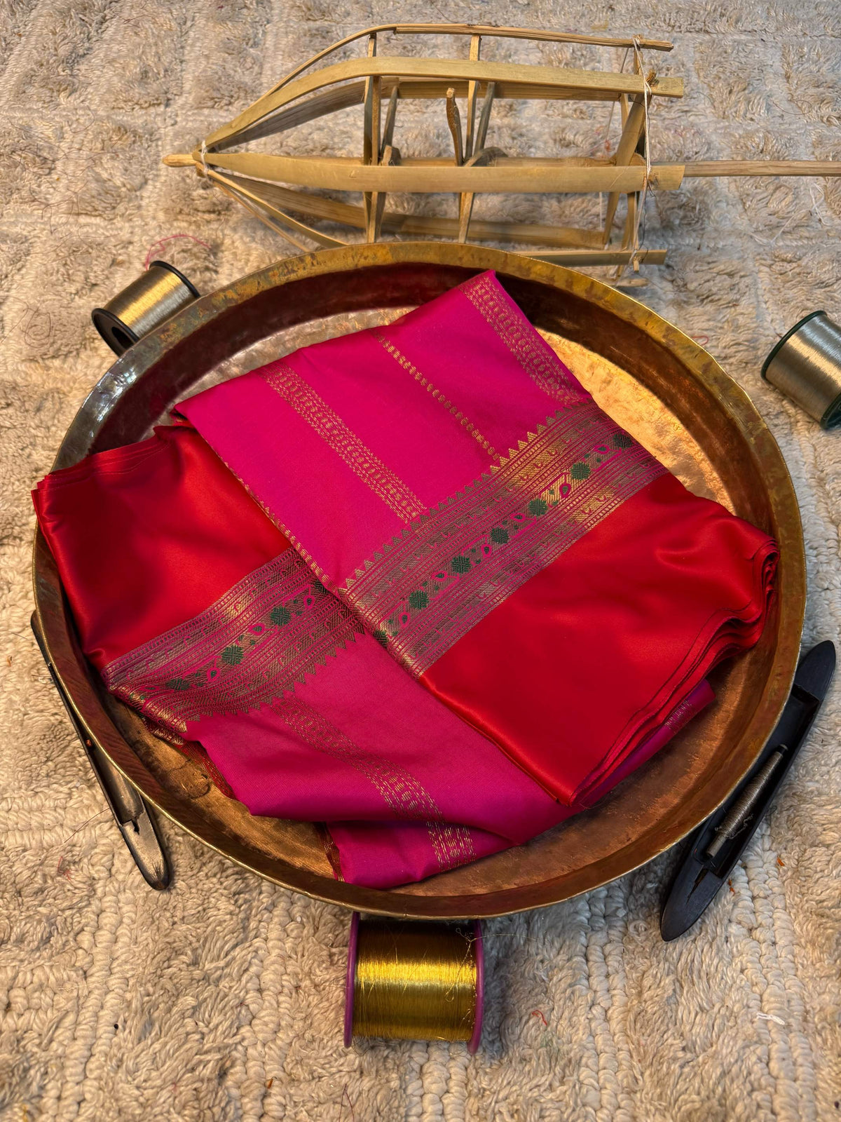 Heritage Soft Banarasi Silk Rich Zari Work Saree