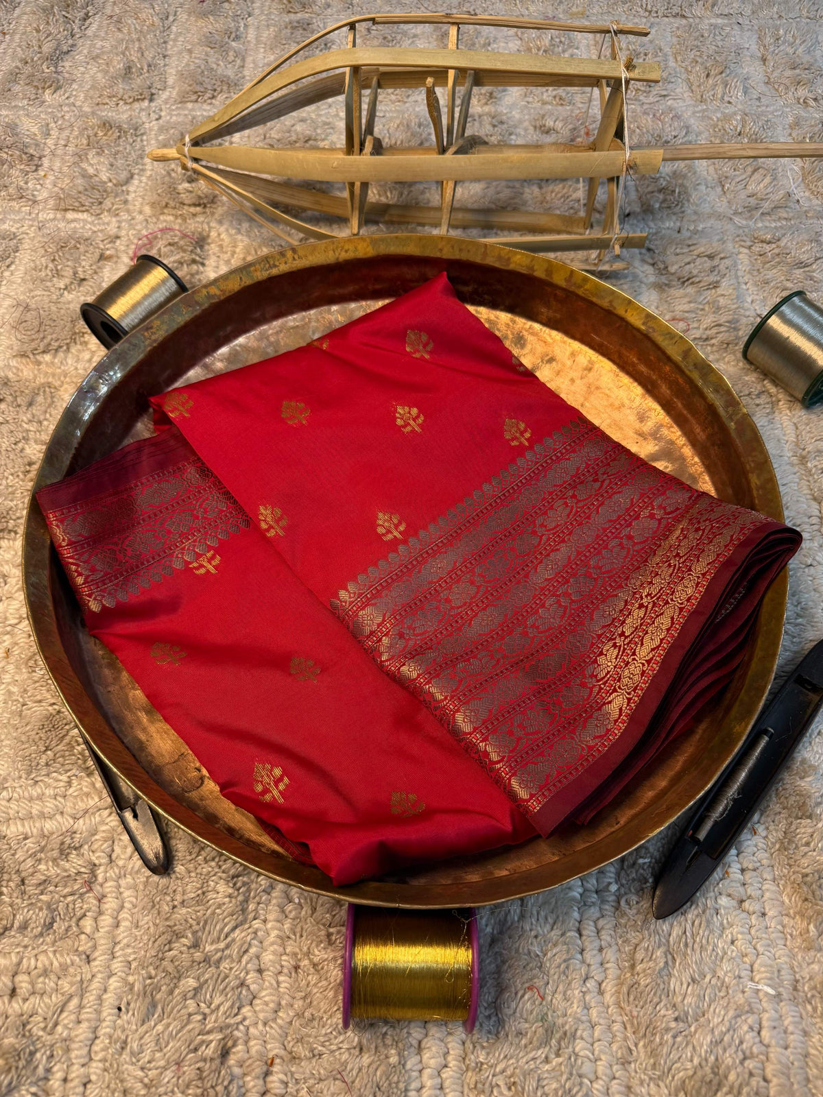 Heritage Soft Banarasi Silk Rich Zari Work Saree
