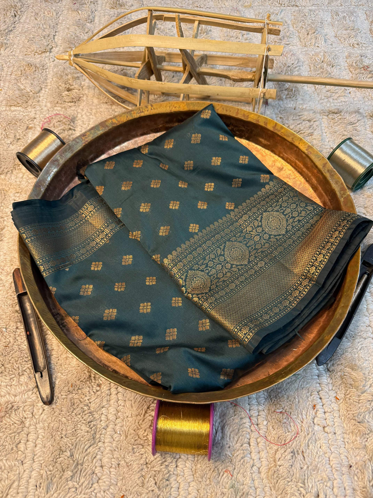 Heritage Soft Banarasi Silk Rich Zari Work Saree