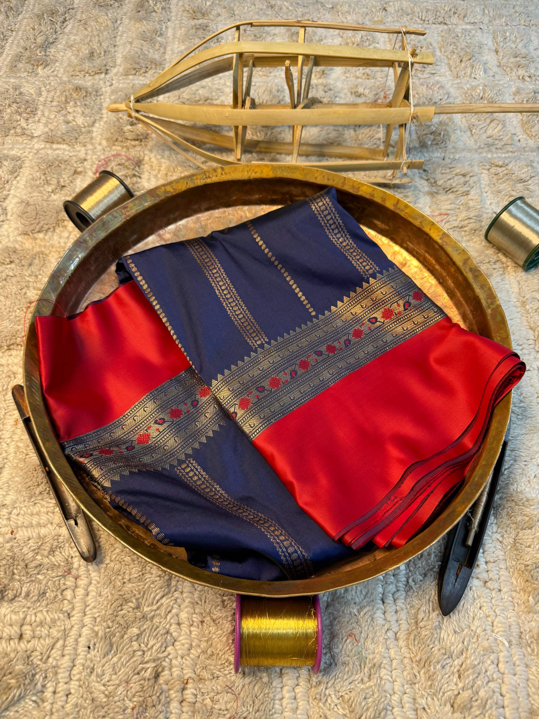 Heritage Soft Banarasi Silk Rich Zari Work Saree