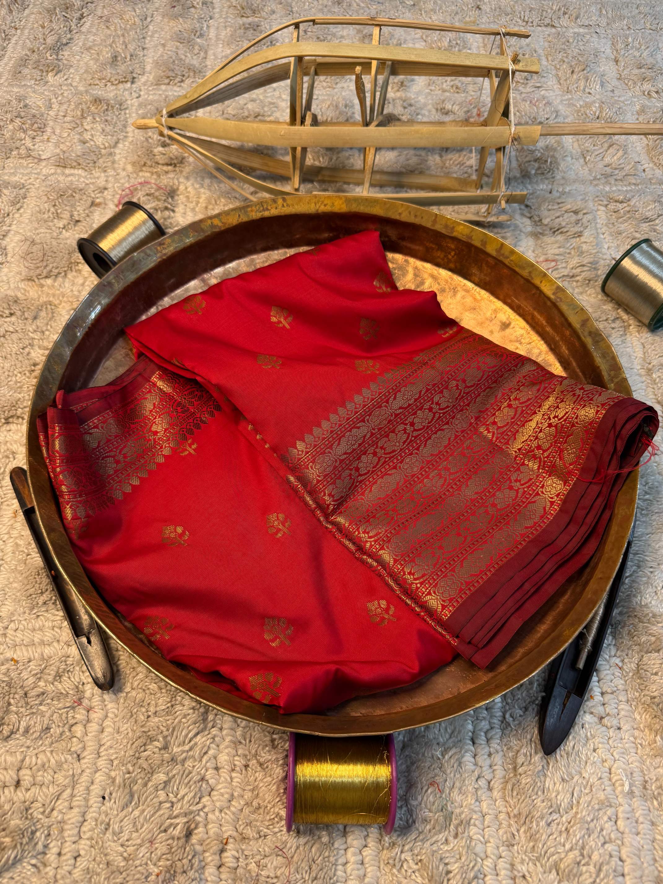 Heritage Soft Banarasi Silk Rich Zari Work Saree