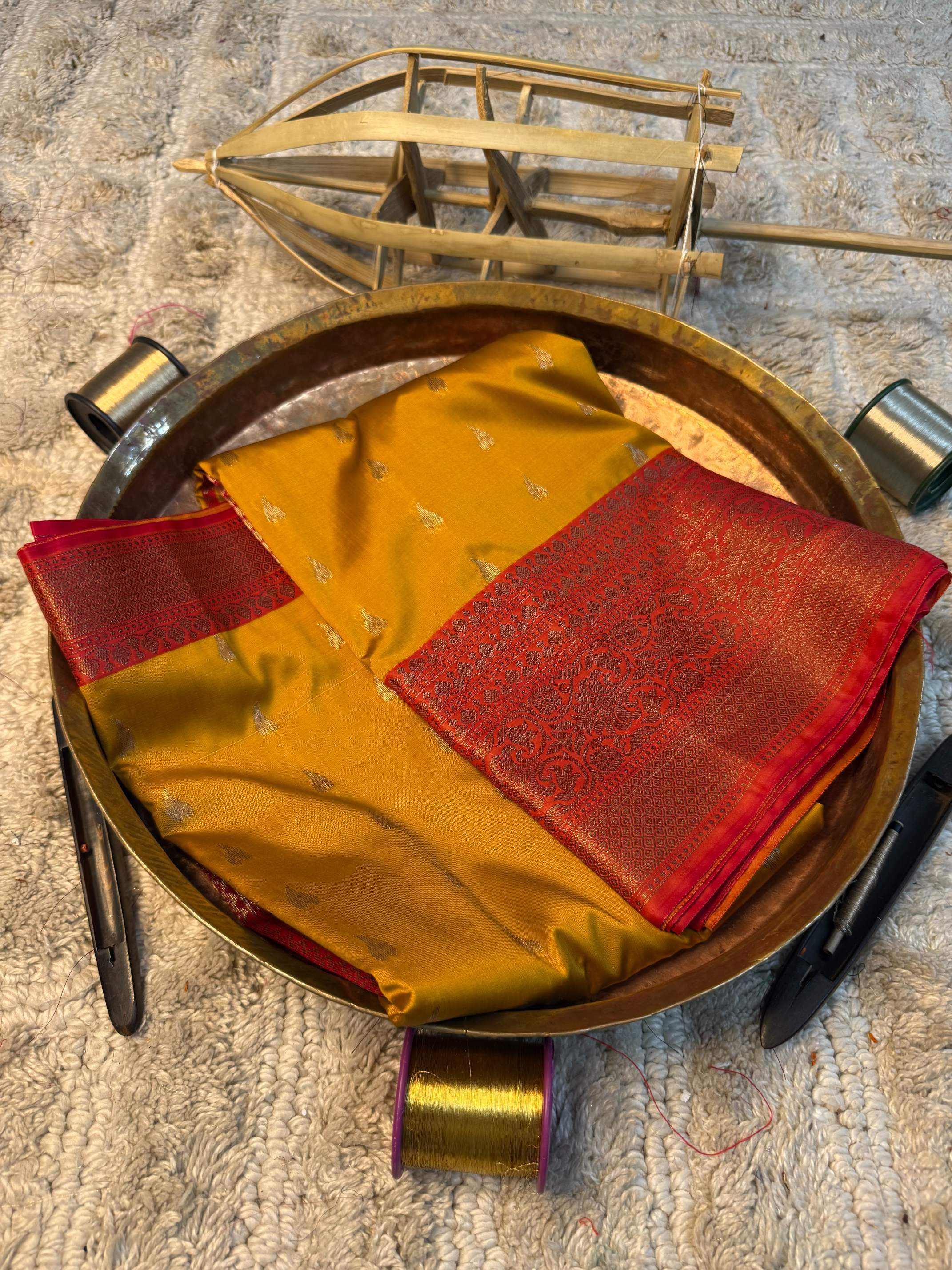 Heritage Soft Banarasi Silk Rich Zari Work Saree