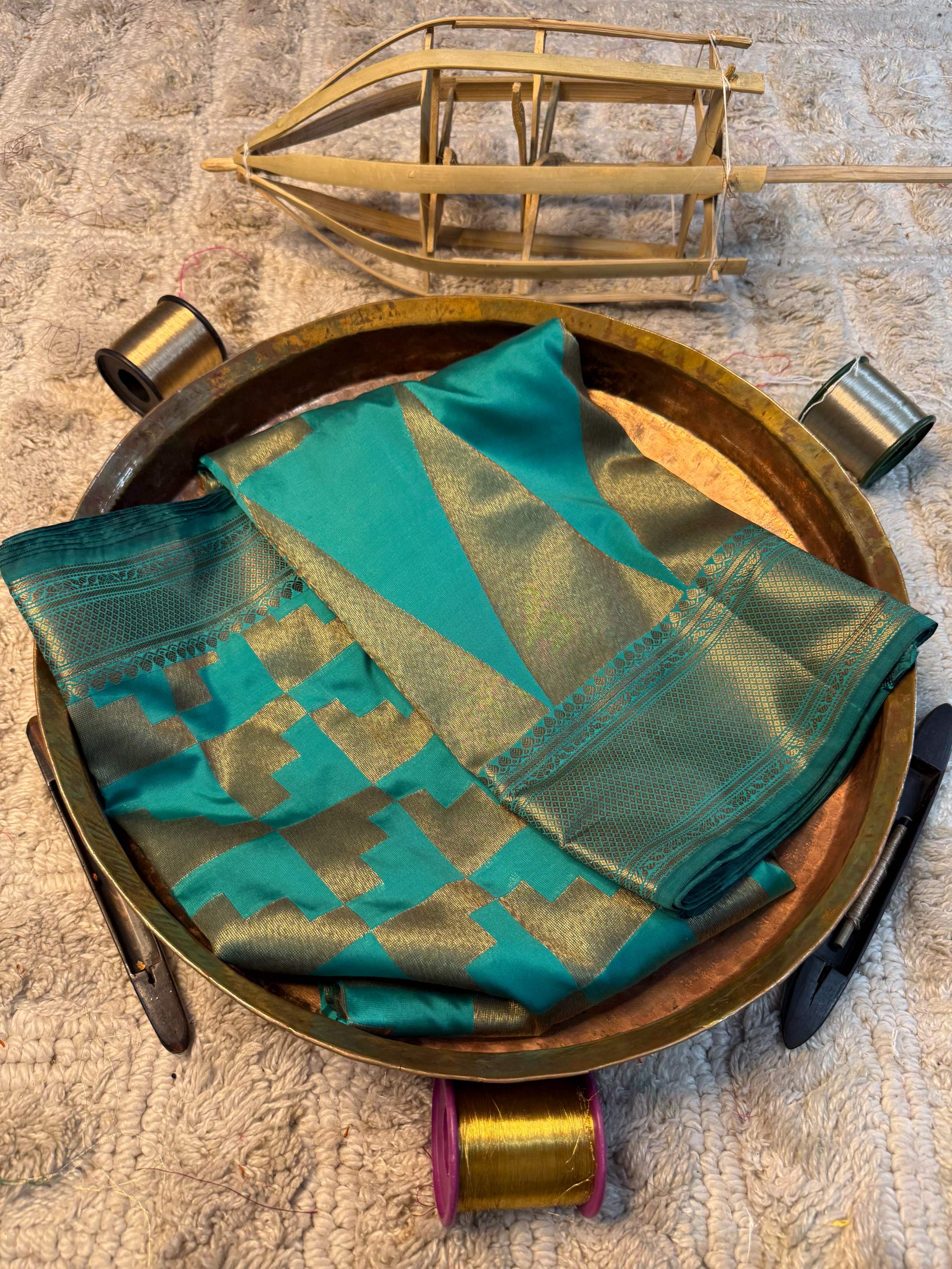 Heritage Soft Banarasi Silk Rich Zari Work Saree
