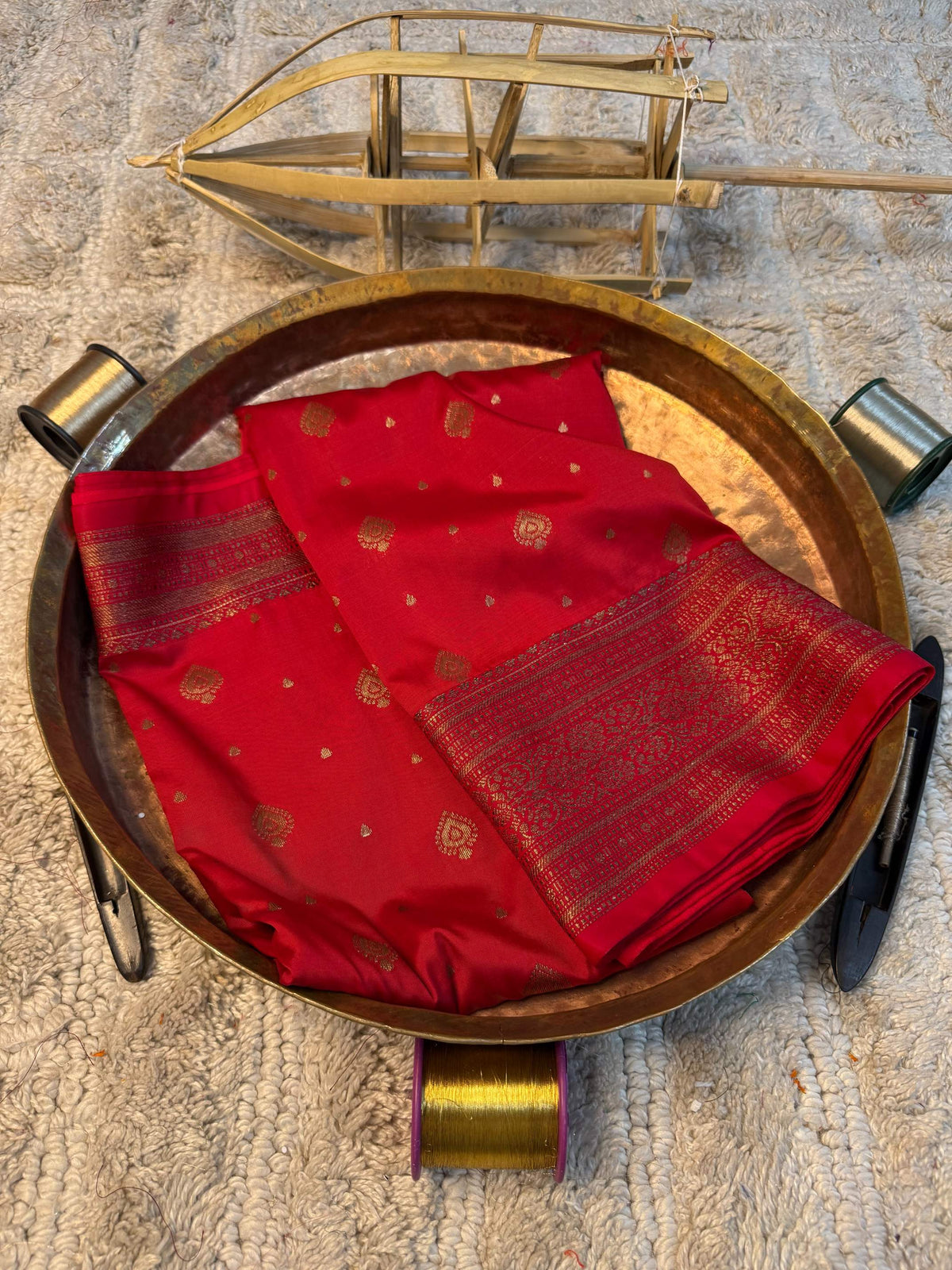 Heritage Soft Banarasi Silk Rich Zari Work Saree