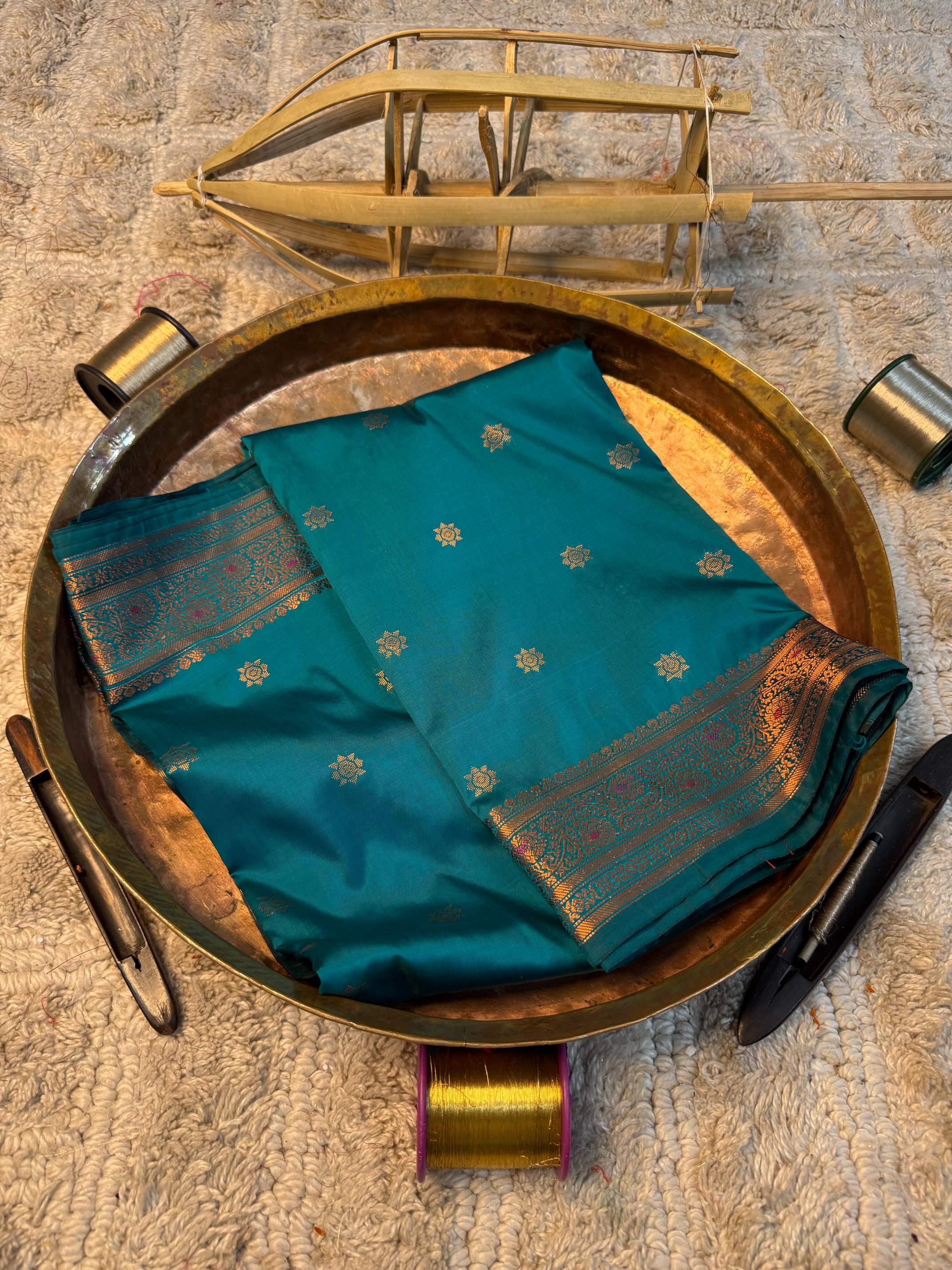 Heritage Soft Banarasi Silk Rich Zari Work Saree