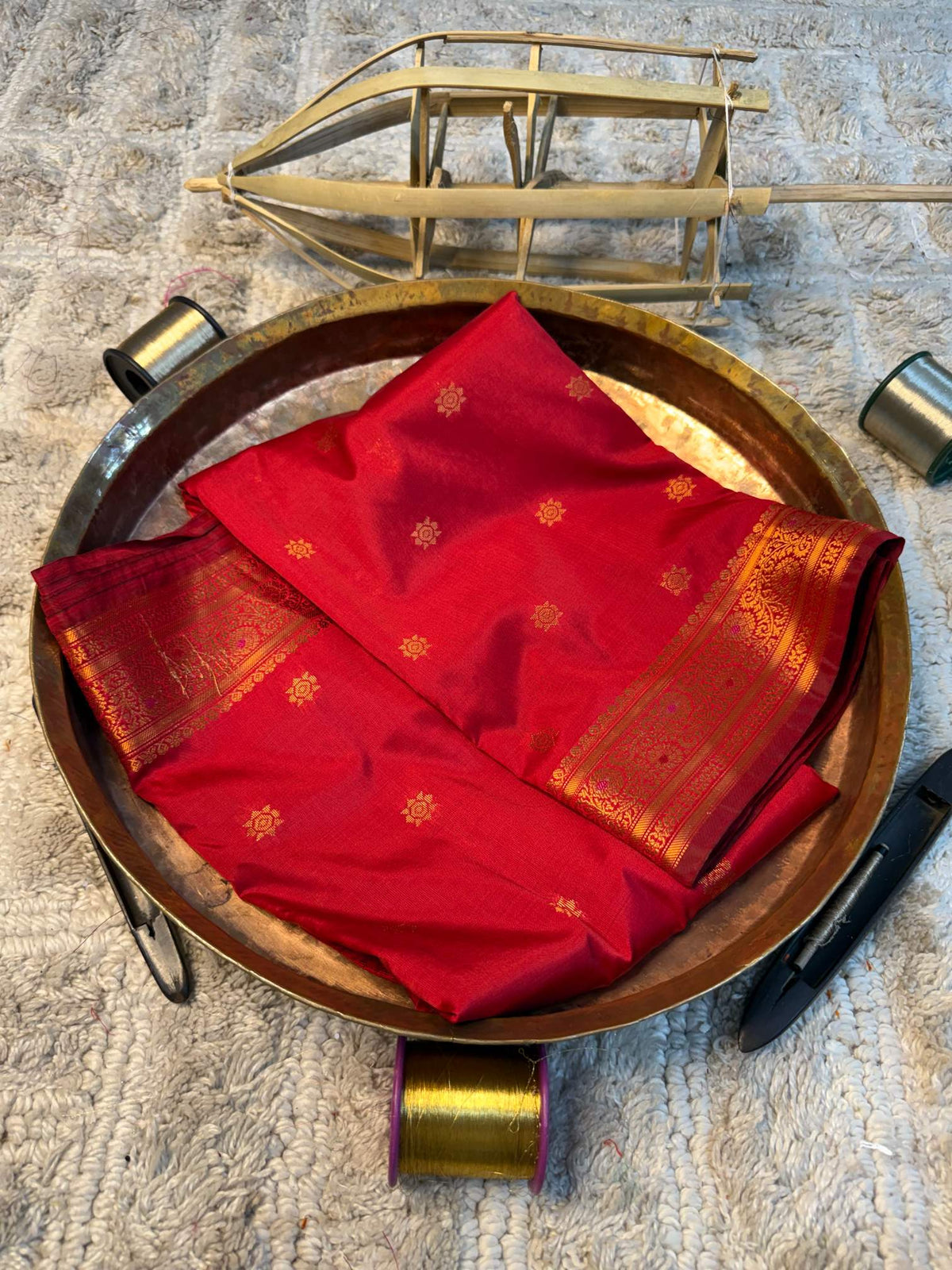 Heritage Soft Banarasi Silk Rich Zari Work Saree