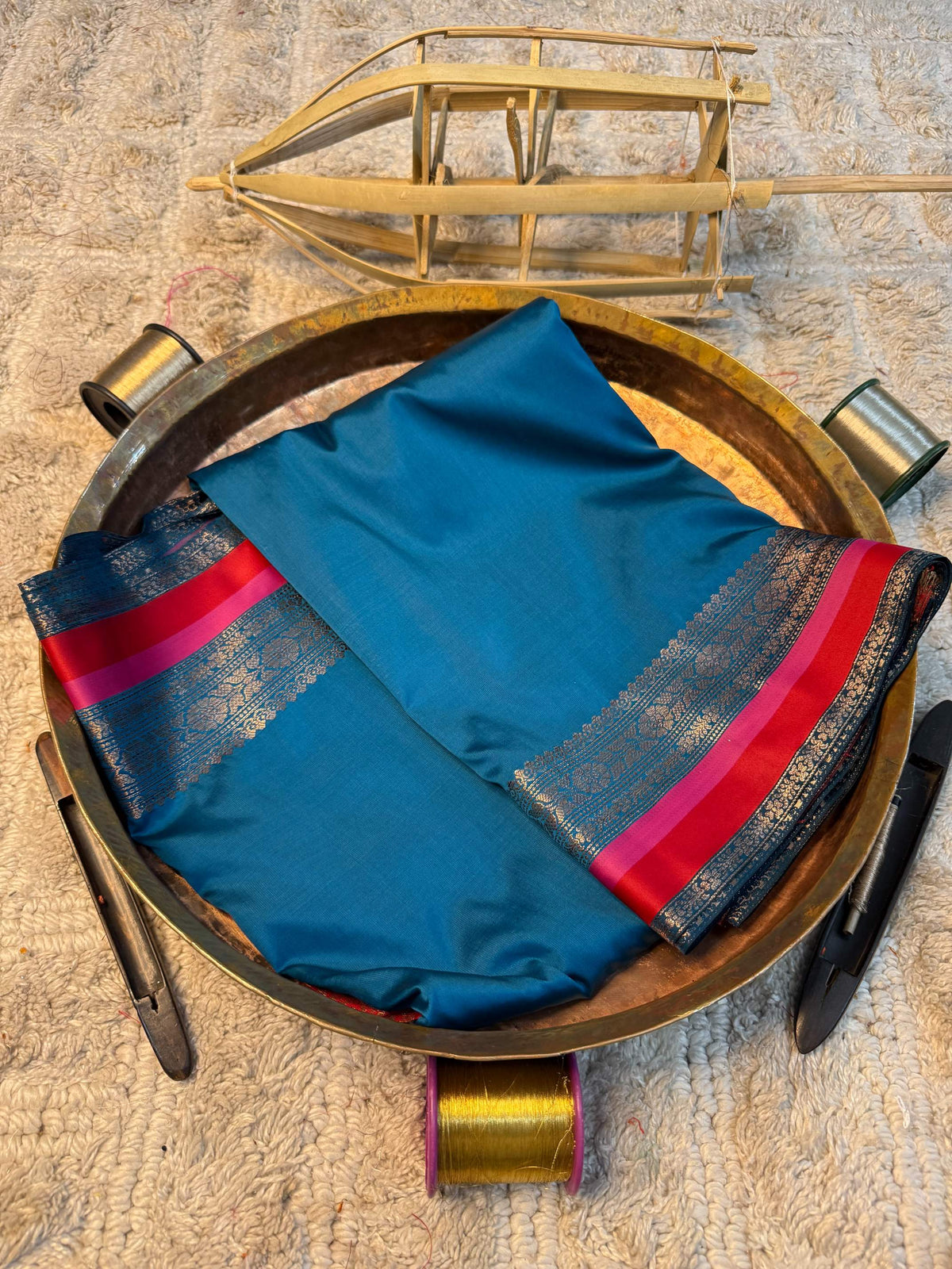 Heritage Soft Banarasi Silk Rich Zari Work Saree